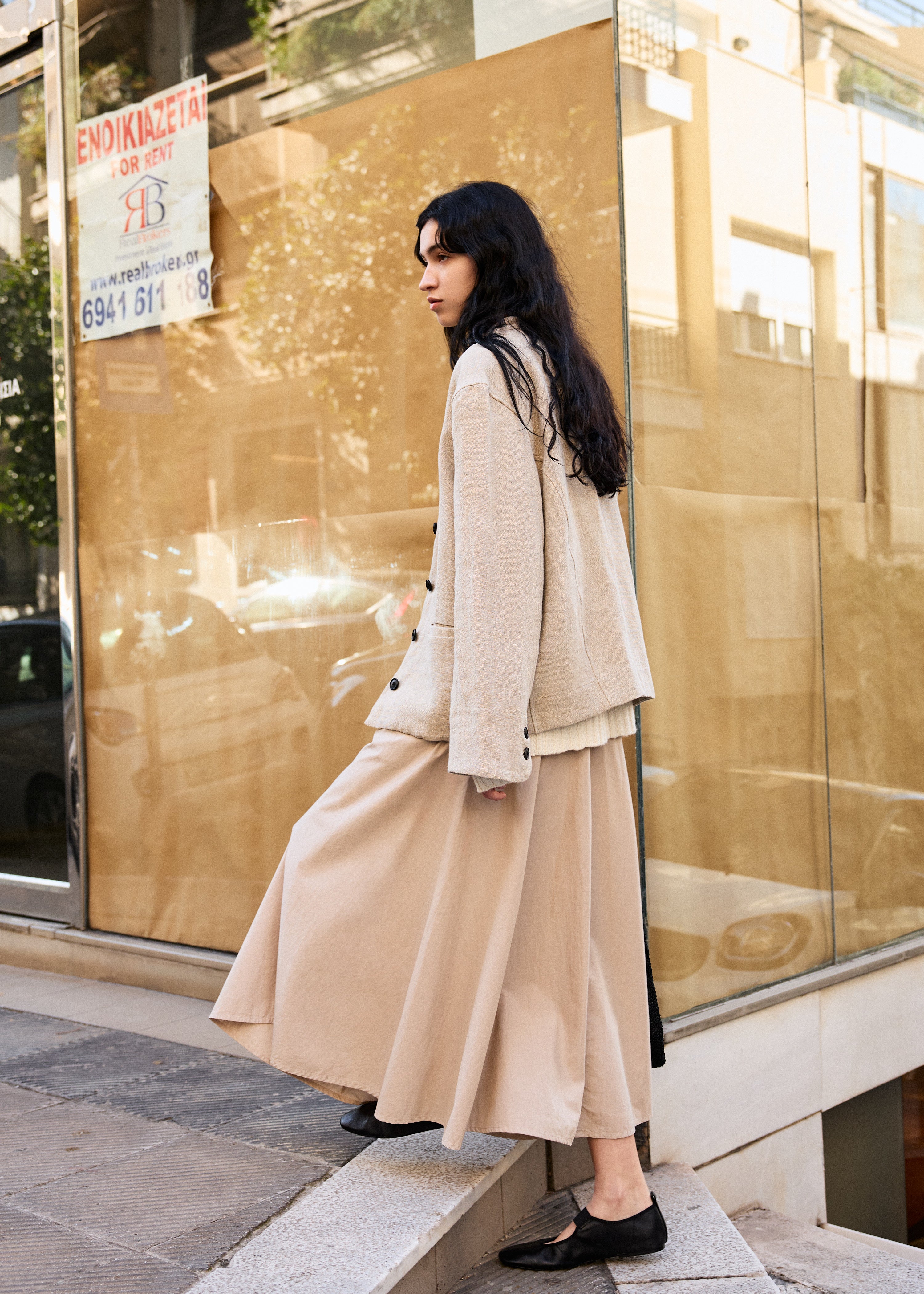 Bea skirt cotton | Dried Herb Skirt aiayu