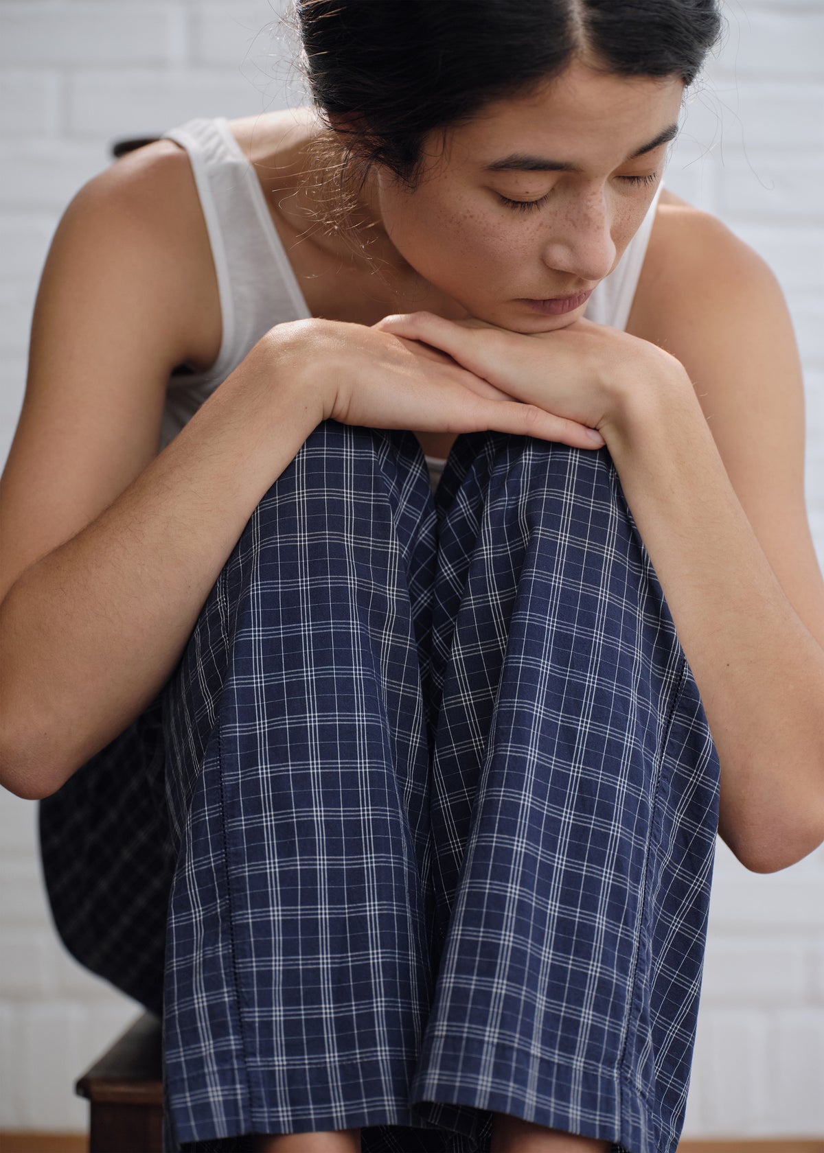 Classic pyjamas check | Mix navy Pyjamas aiayu