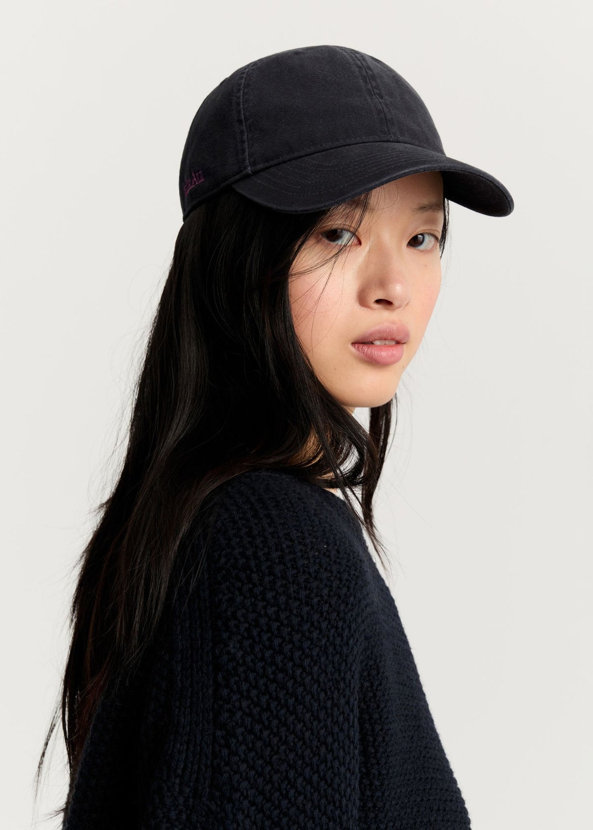 Cap | Black navy Hat aiayu