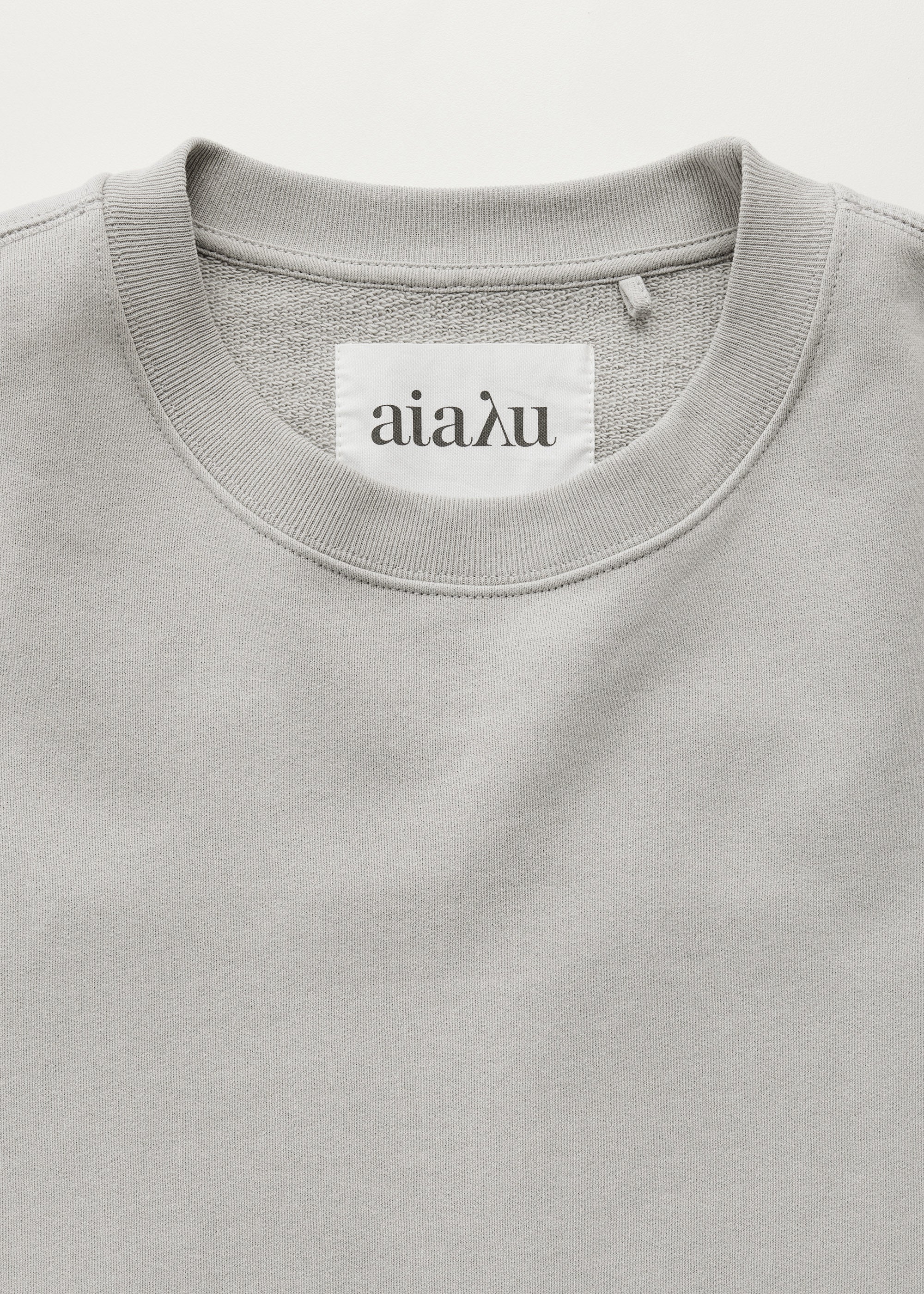 Aiayu circular sweatshirt | Grey Sweatshirt aiayu