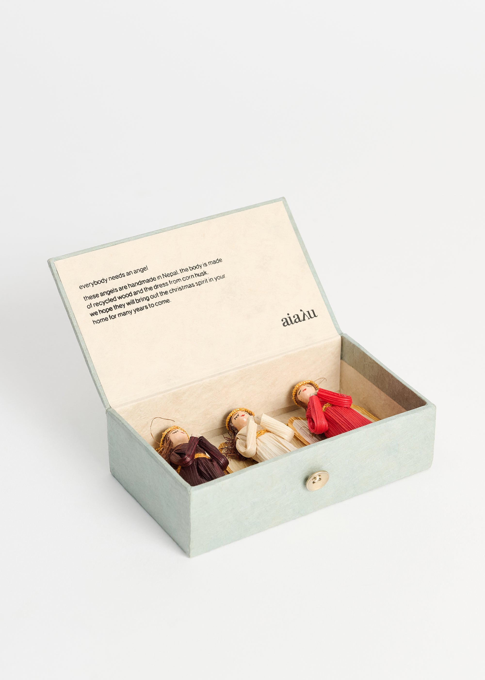 Angel box (3 pcs) | Mix Off White Wrapping Access aiayu