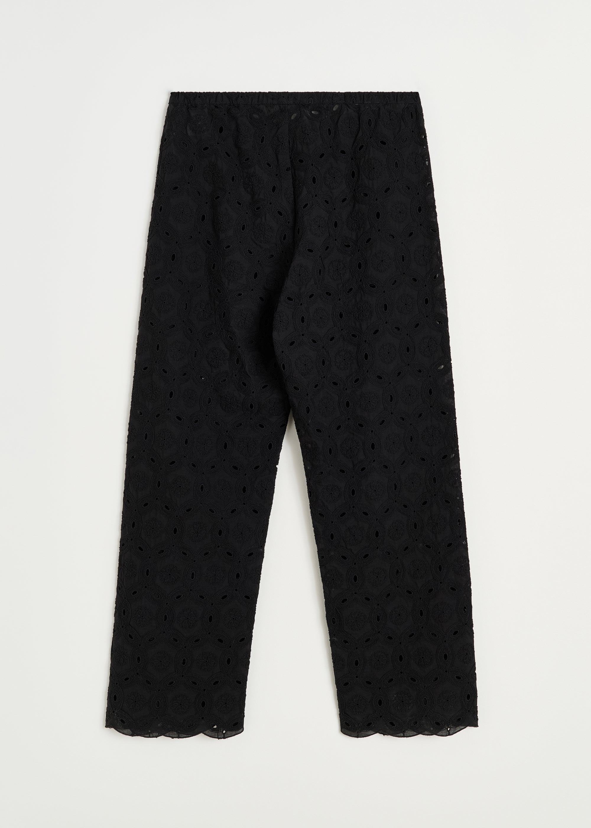 Ava pant embroidery | Black Pants aiayu