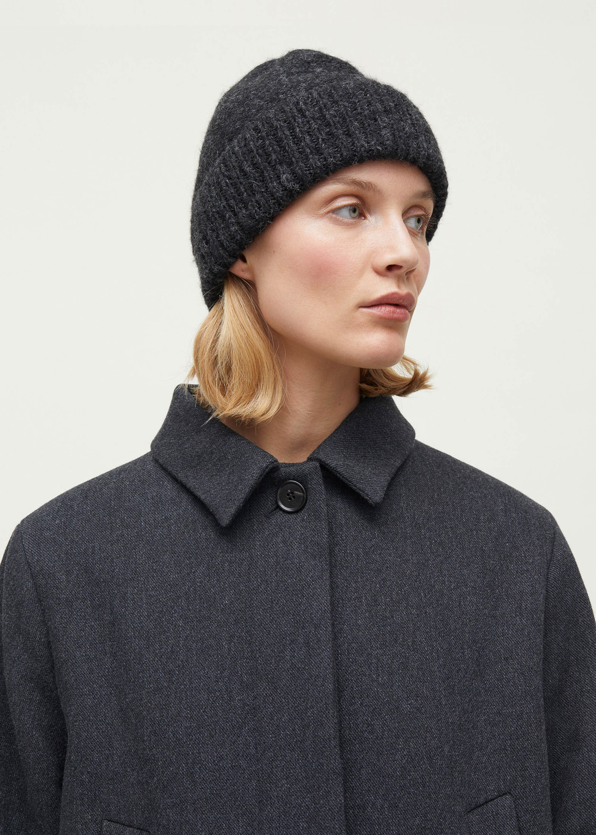 Baby beanie | Pure Dark Grey Hat aiayu