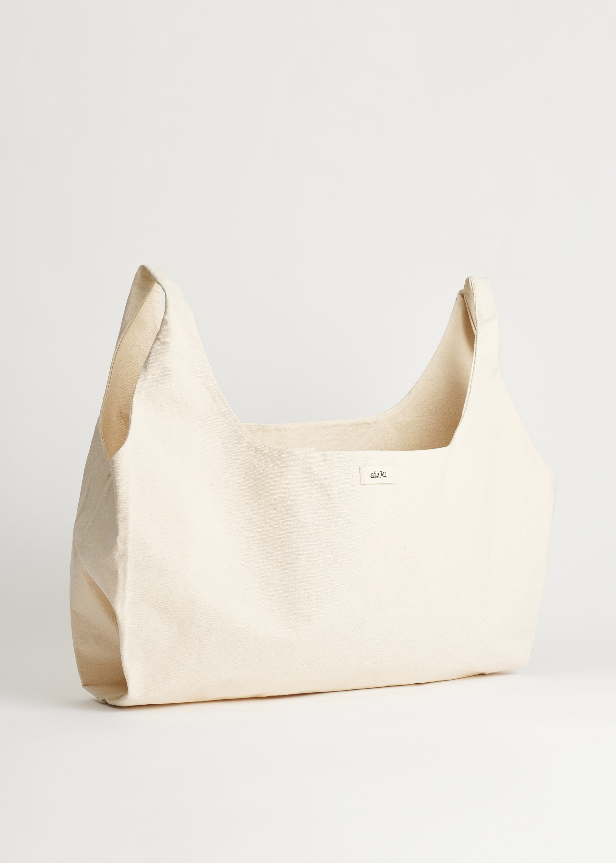 Bag canvas large | Pure Ecru Bag aiayu
