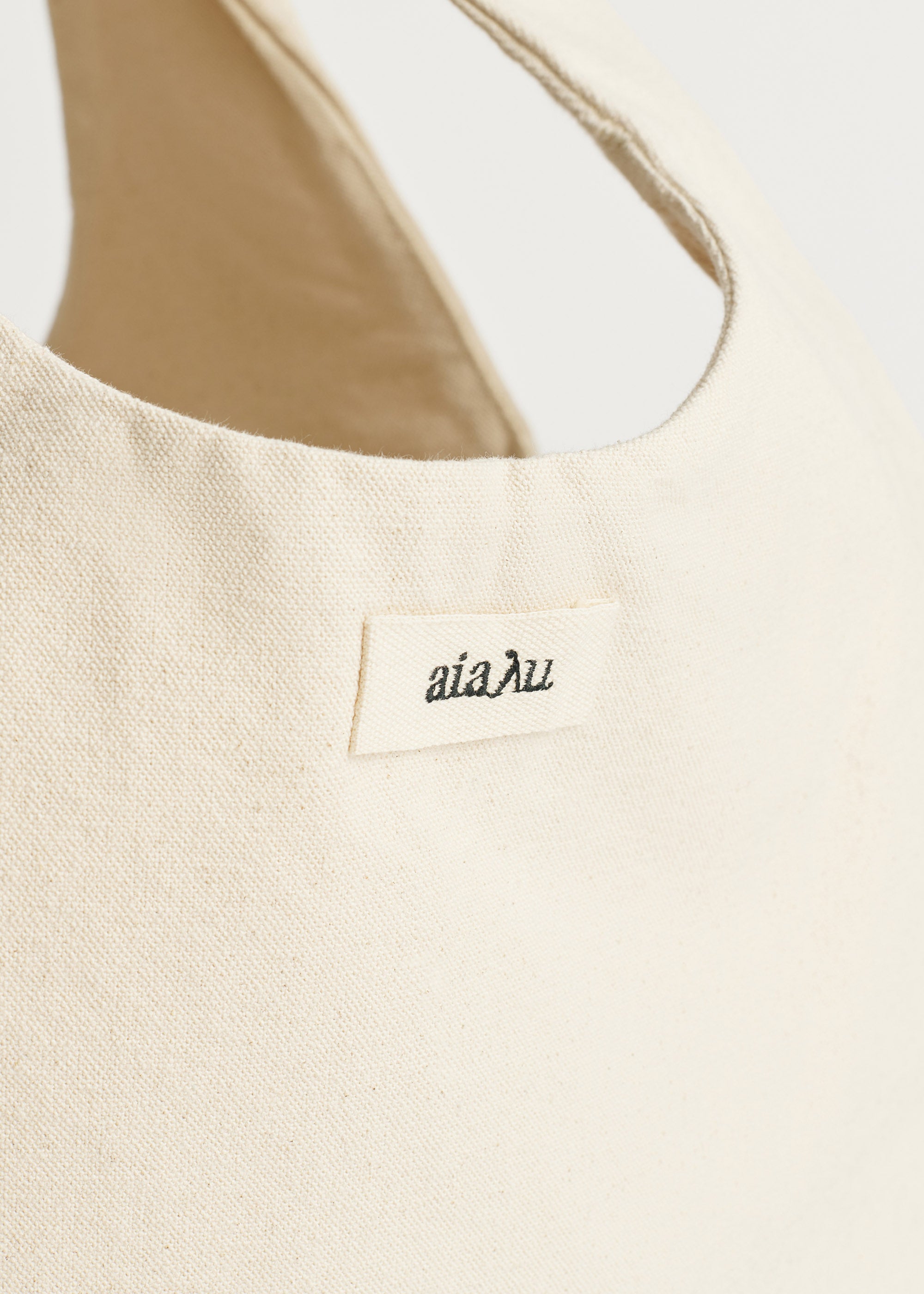 Bag canvas medium | Pure Ecru Bag aiayu