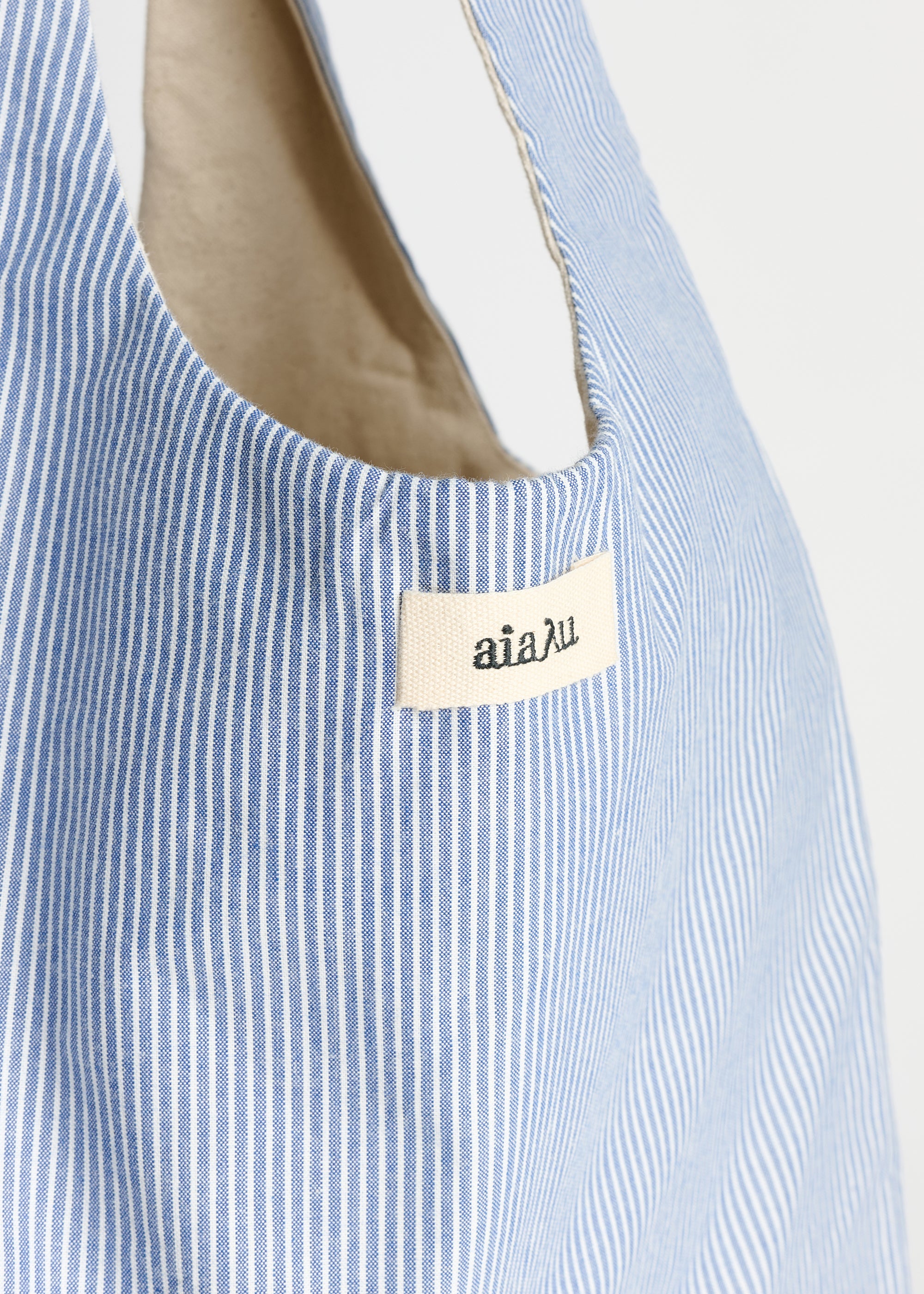 Bag striped medium | Mix Blue Boy Bag aiayu