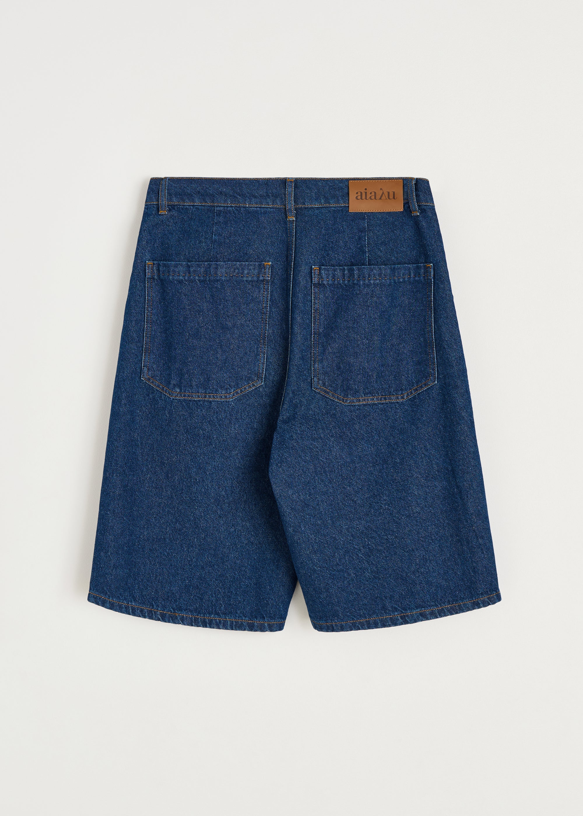 Carlo denim shorts | Mid Blue Shorts aiayu