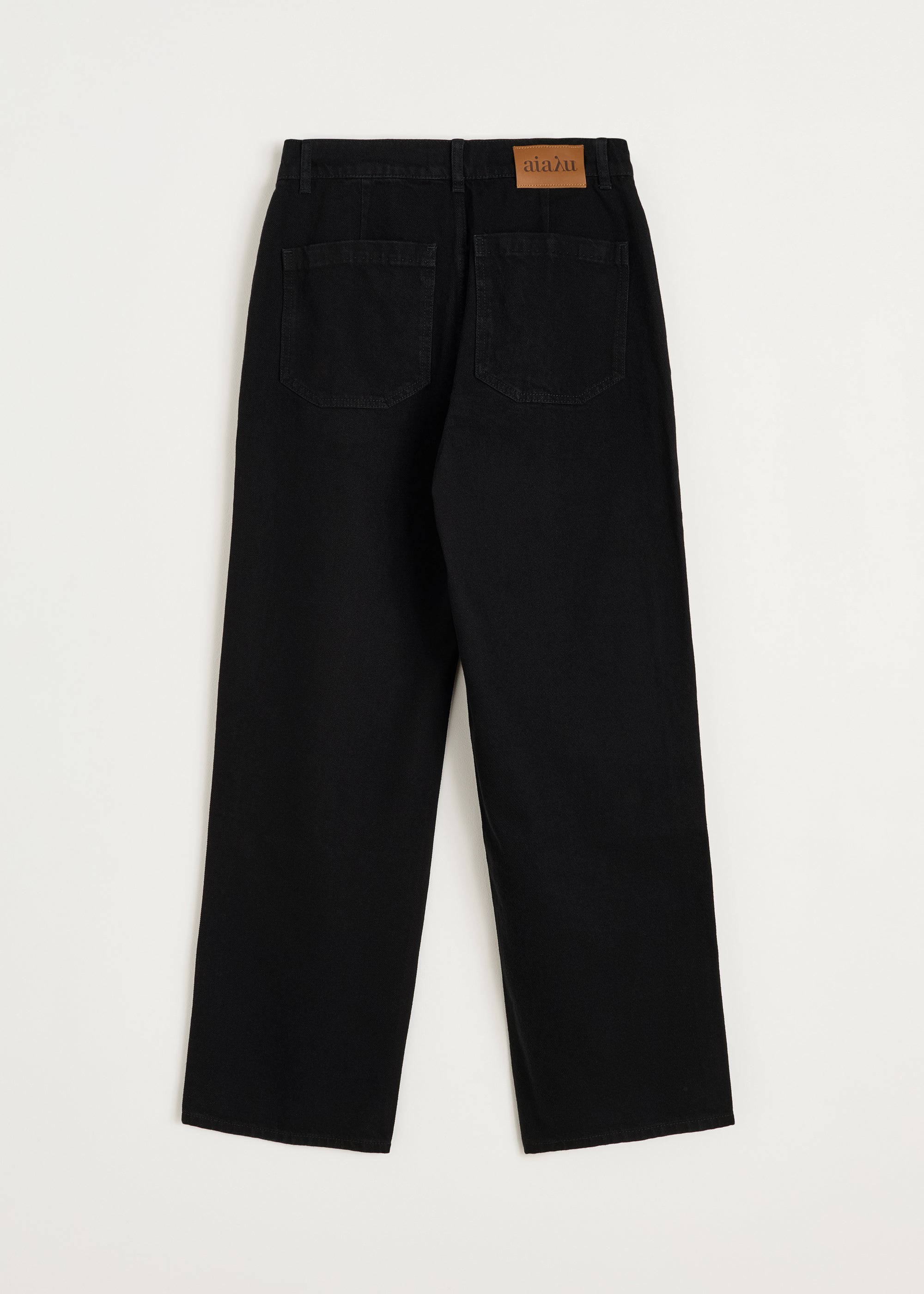 Carlo midwaist wide jeans | Black Tea Jeans aiayu