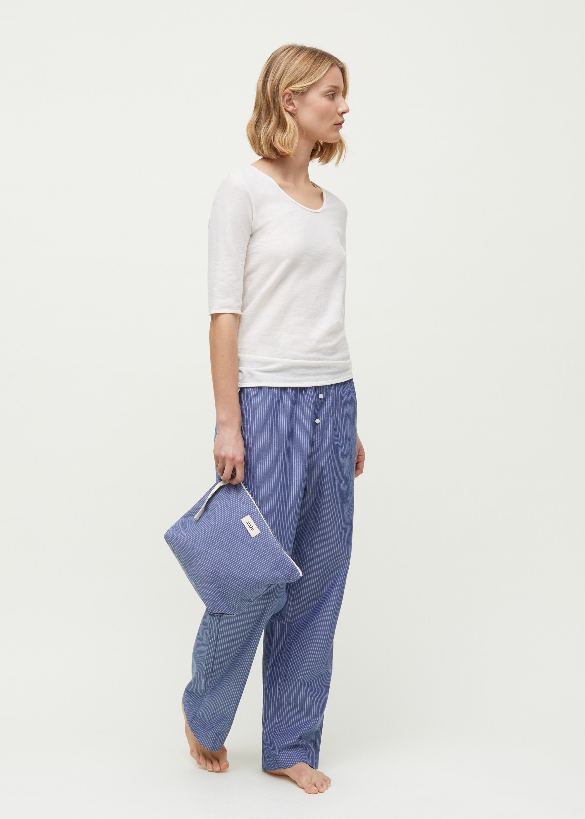 Casual pant letto | Mix Blue Pant aiayu