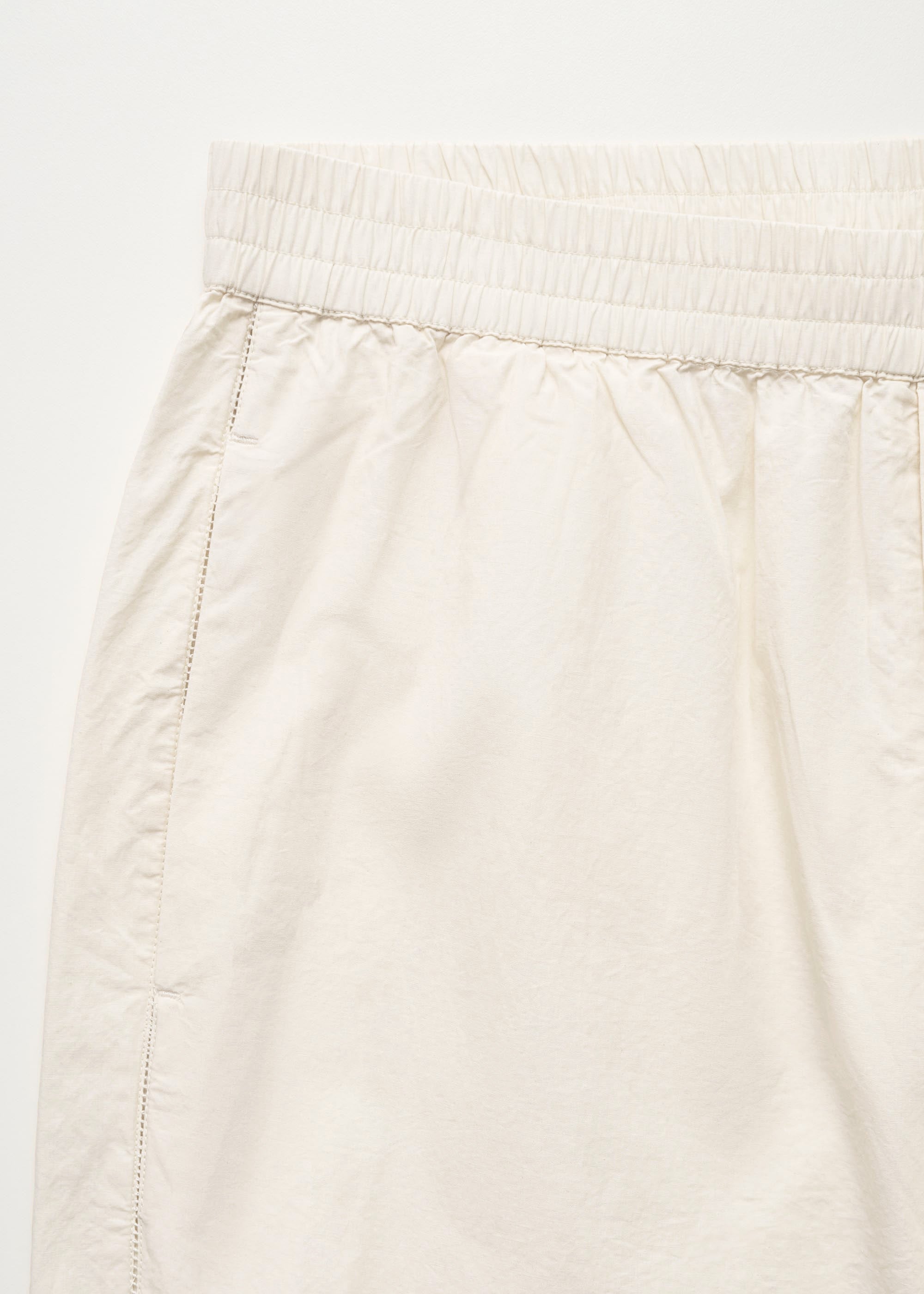 Casual pant | Pure Ecru Pants aiayu