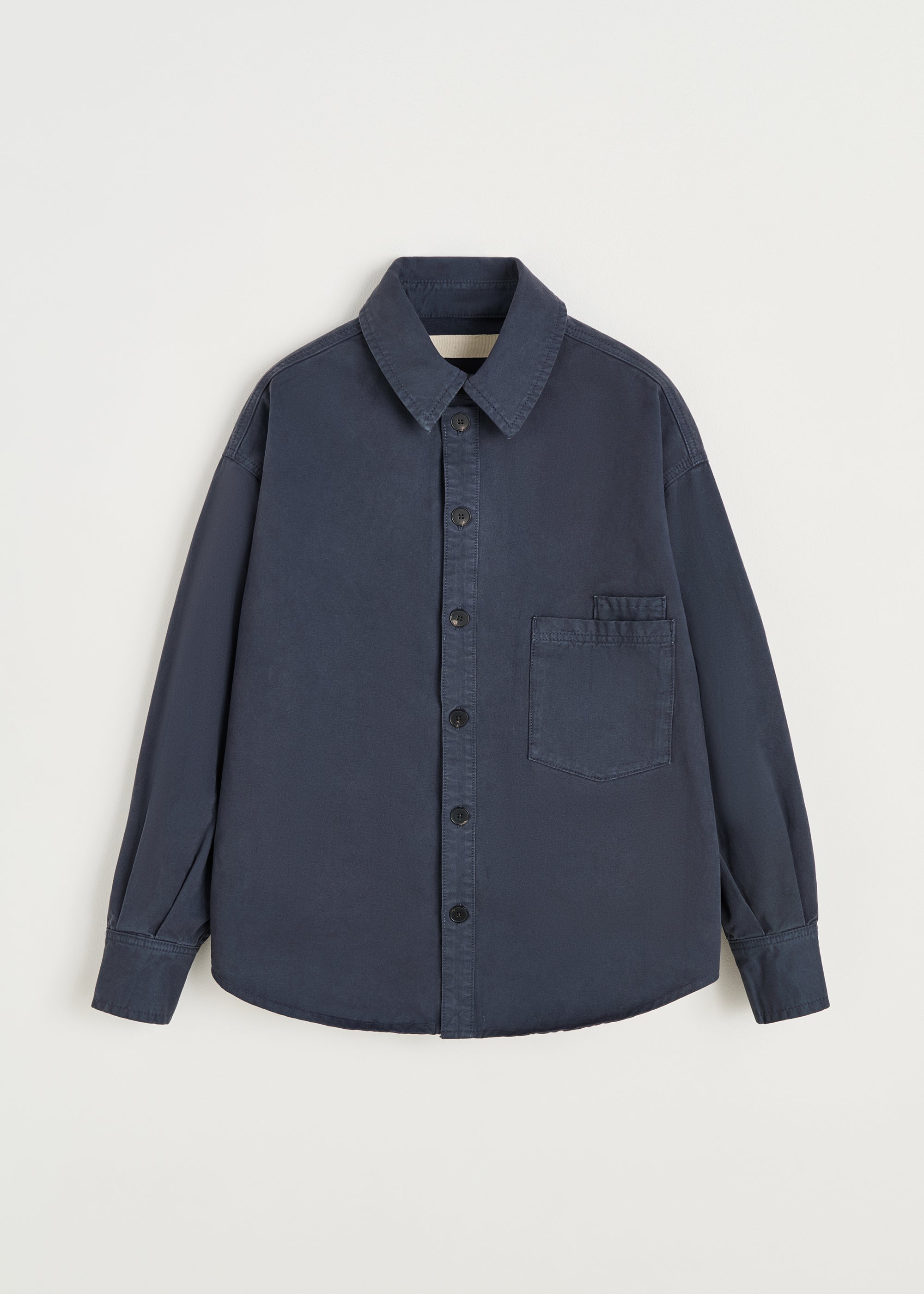 Casy shirt cotton | Washed Slate Shirt Woven aiayu