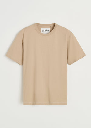Classic circular tee | Buttermilk T-shirt aiayu