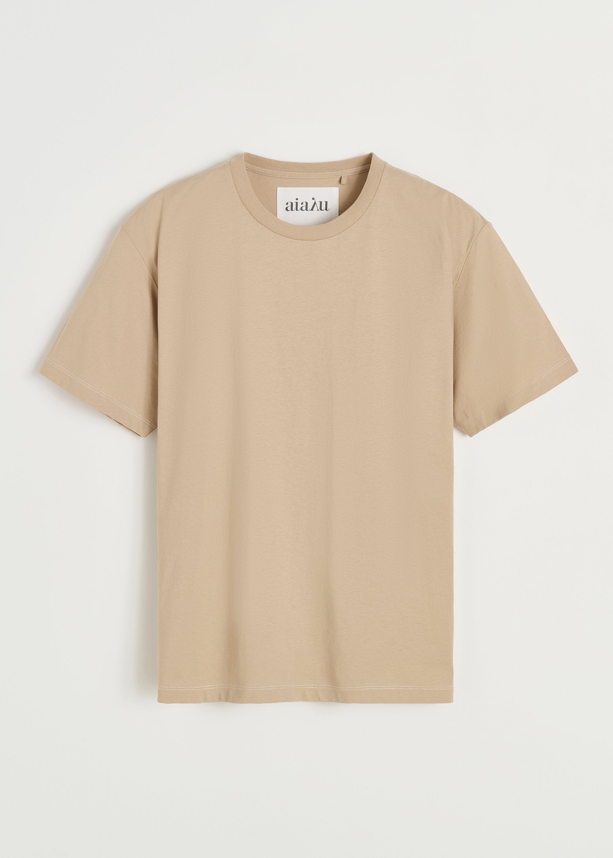 Classic circular tee | Buttermilk T-shirt aiayu