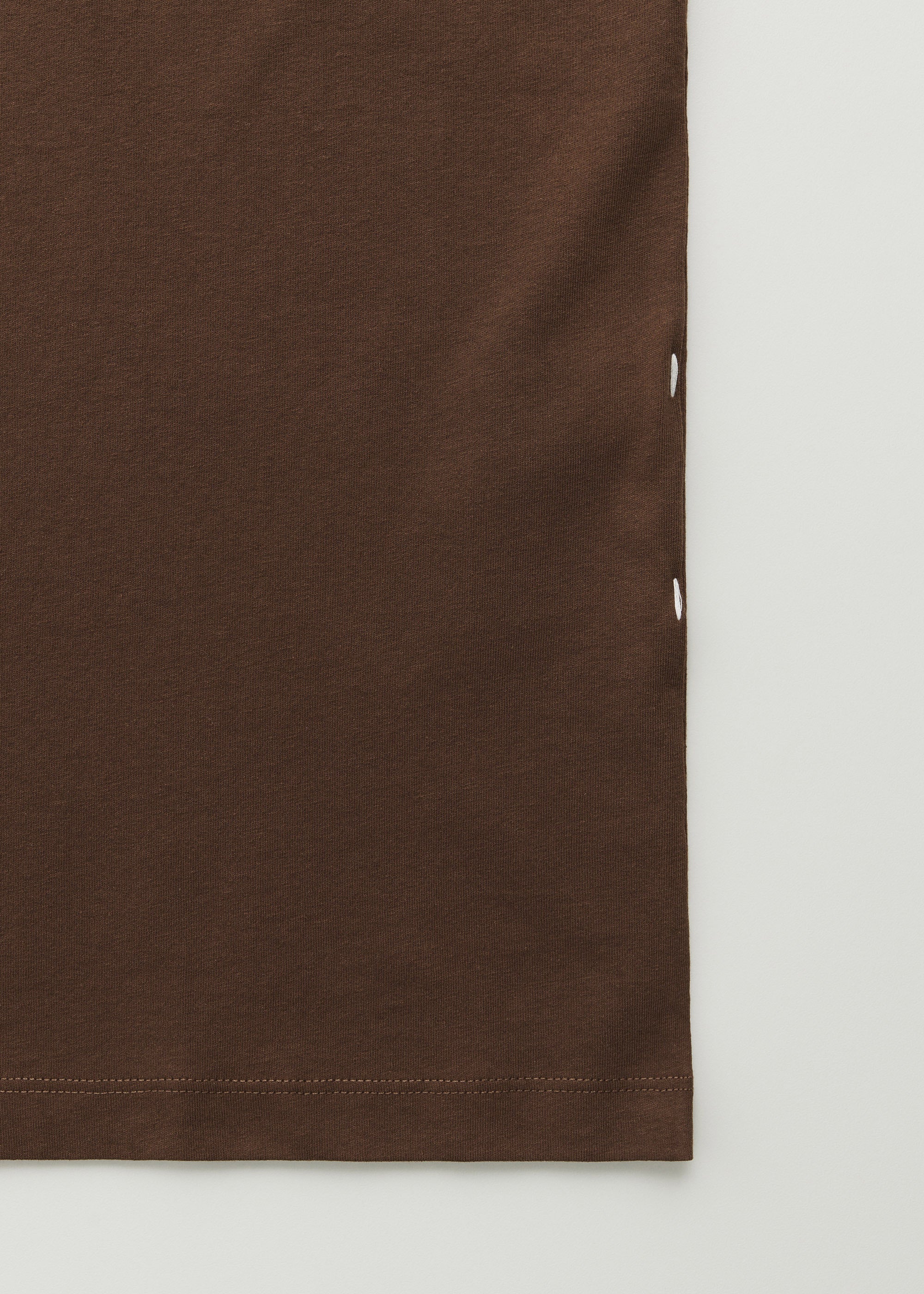 Classic circular tee | Coffee T-shirt aiayu