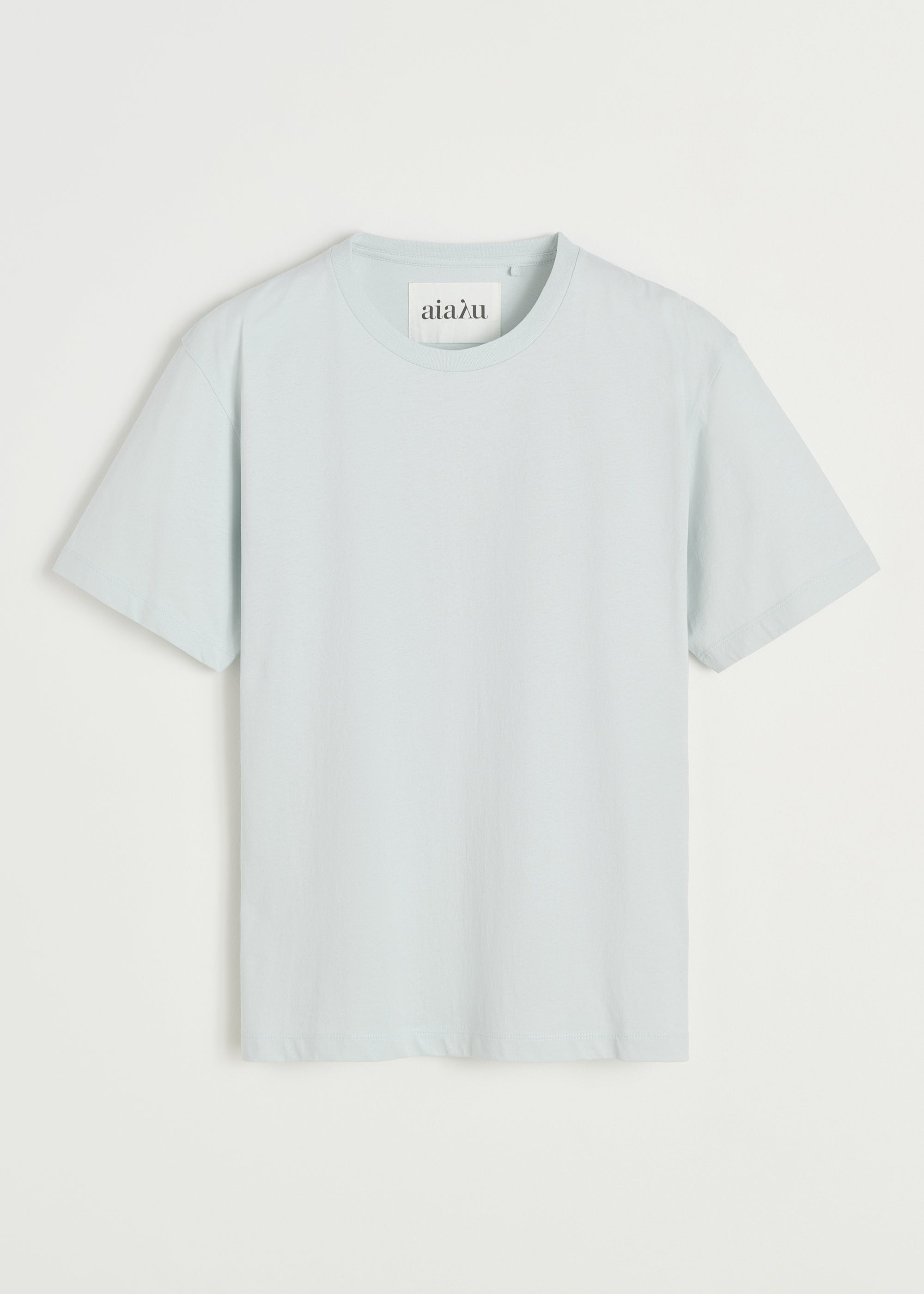Classic circular tee | Mint Blue T-shirt aiayu
