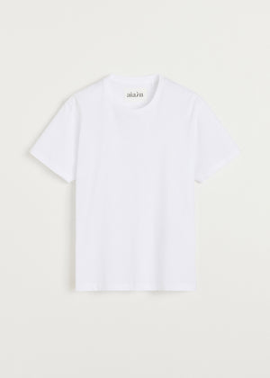 Classic circular tee | White T-shirt aiayu