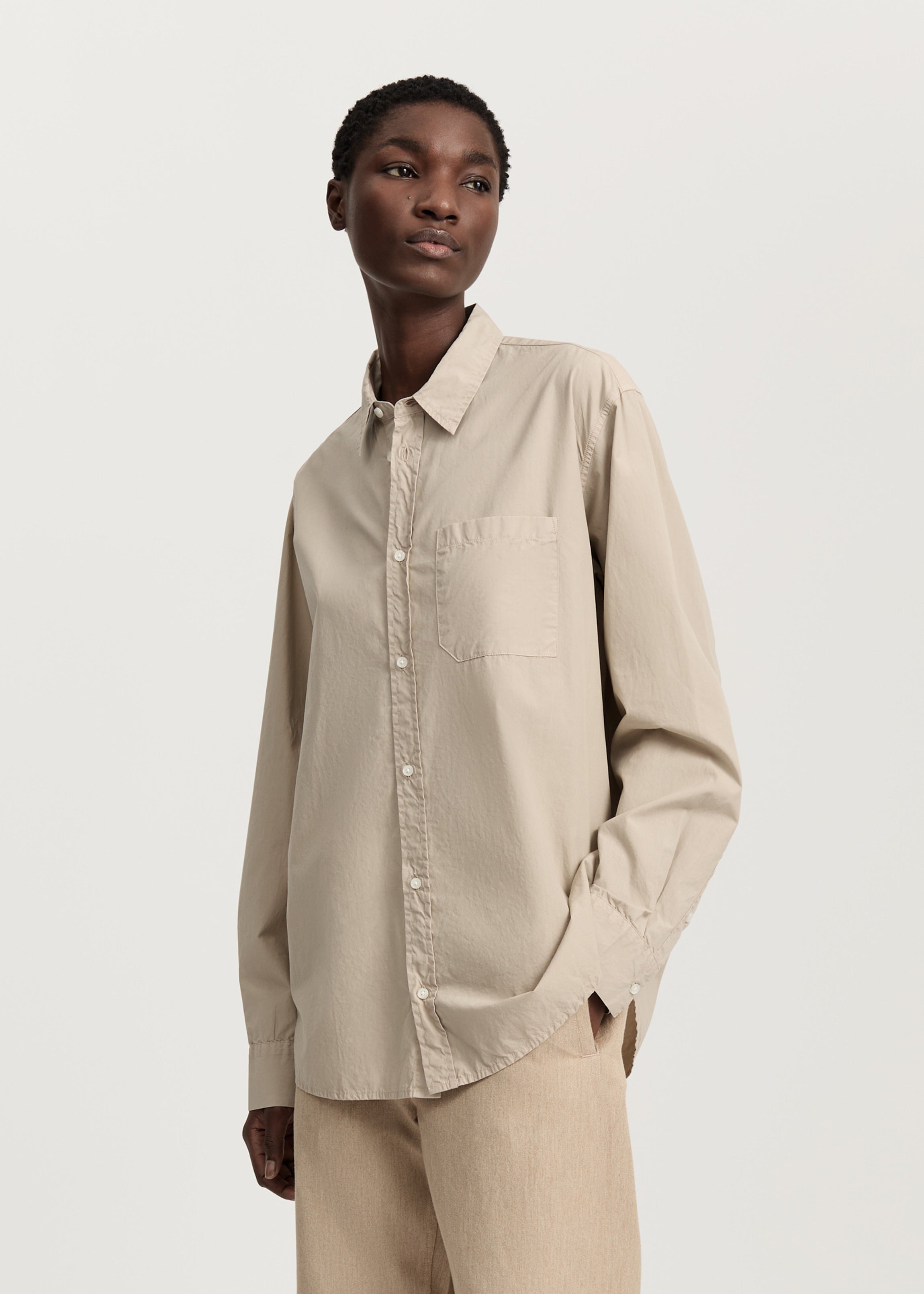 Classic shirt | Dried Herb Shirt Woven aiayu