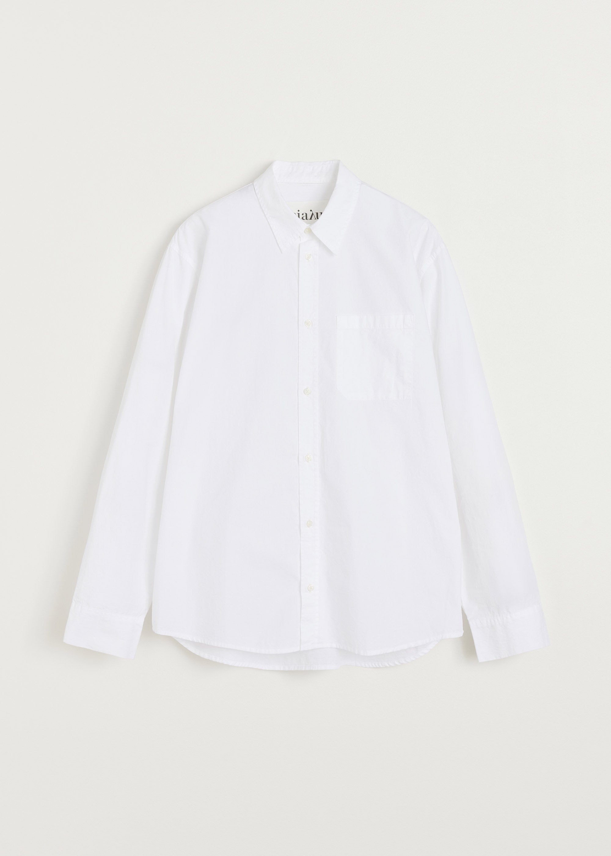 Classic shirt | White Shirt Woven aiayu