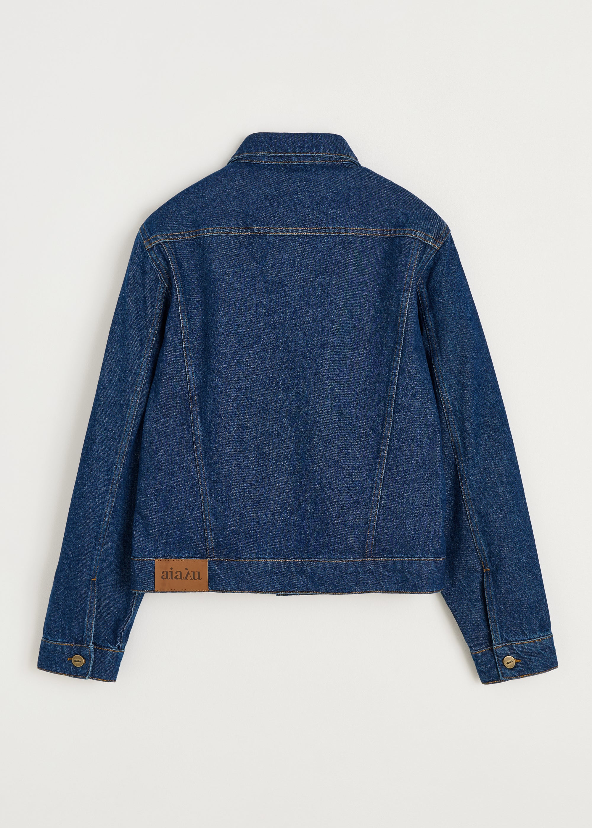 Cleo denim jacket | Mid Blue Jacket aiayu