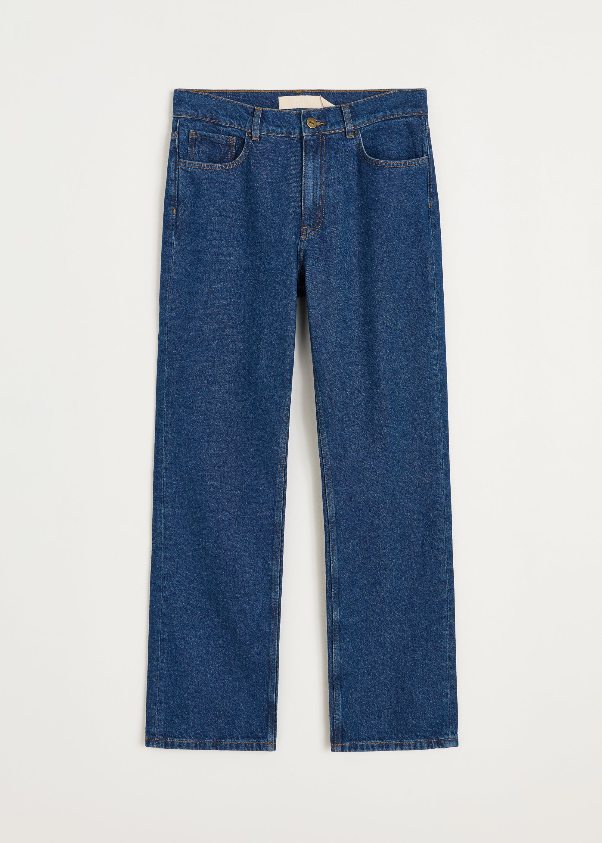 Cooper highwaist straight jeans | Mid Blue Jeans aiayu