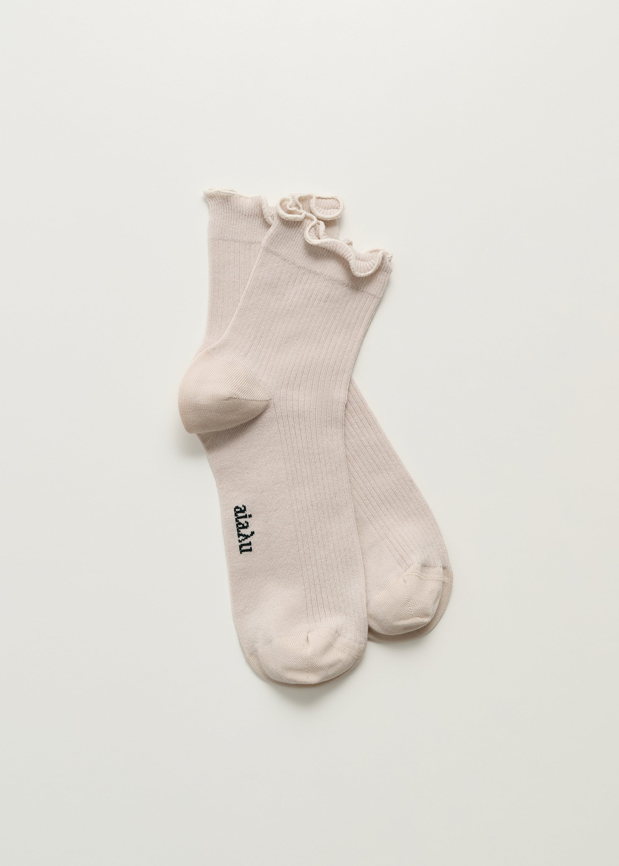 Cotton frill sock | Milk Socks aiayu