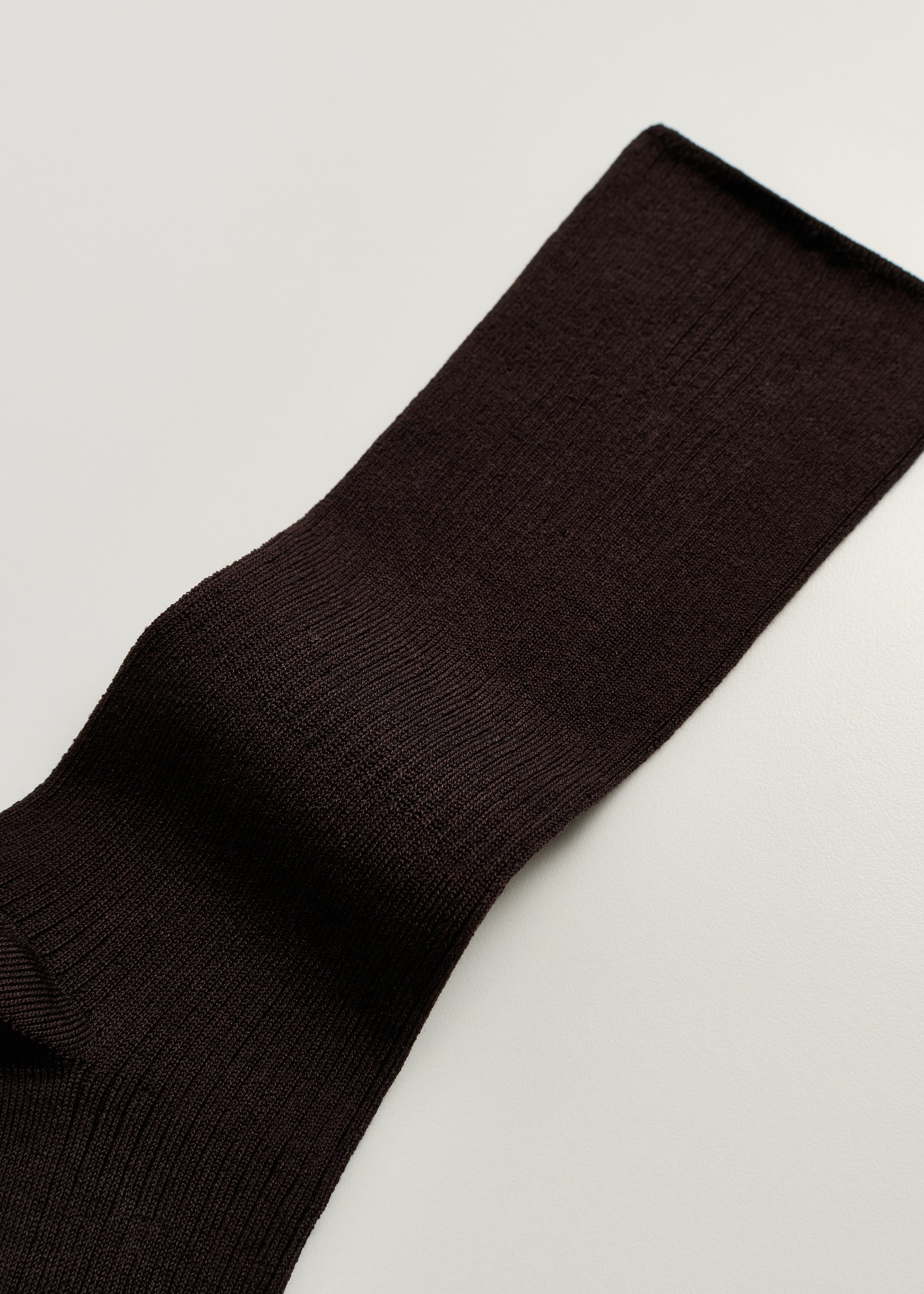 Cotton rib socks | Chocolate Socks aiayu