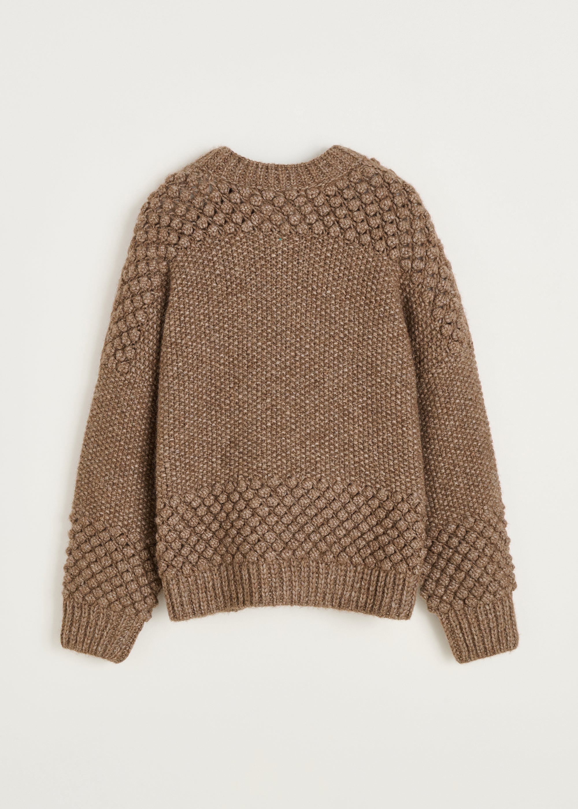 Daniela sweater – llama | Pure brownie Sweater aiayu
