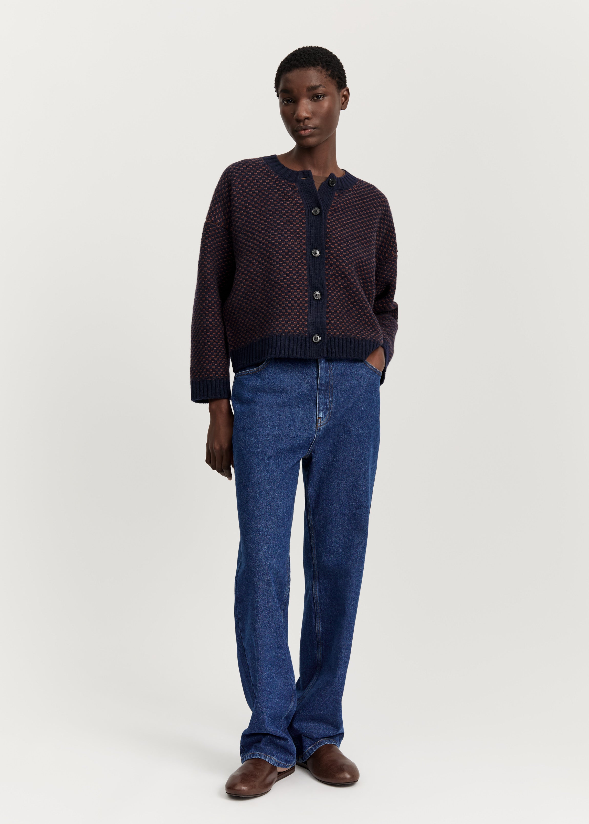 Delores cardigan – sartuul | Mix Navy Cardigan aiayu