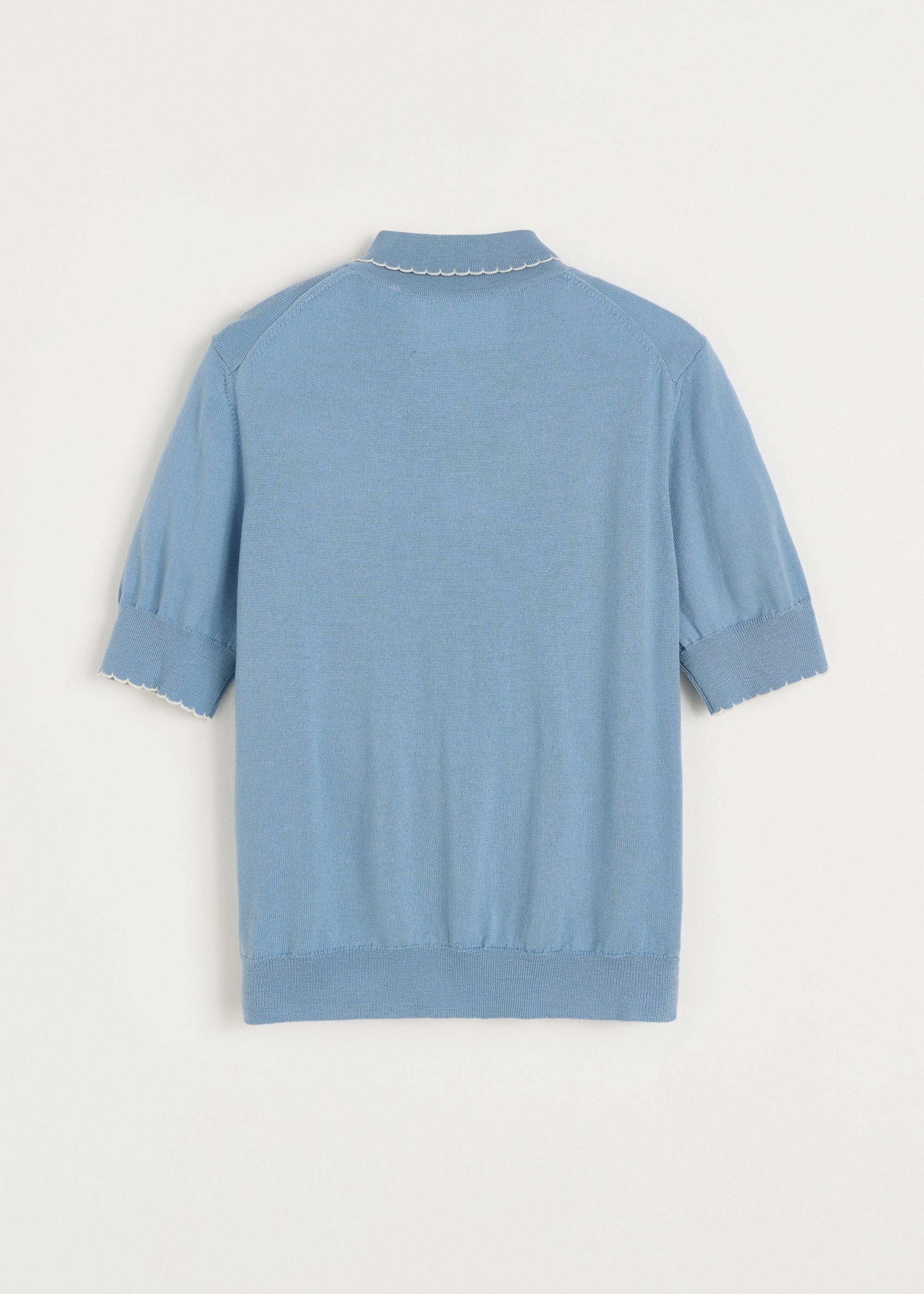 Disha cardigan – pure merino wool | Opal Blue Cardigan aiayu