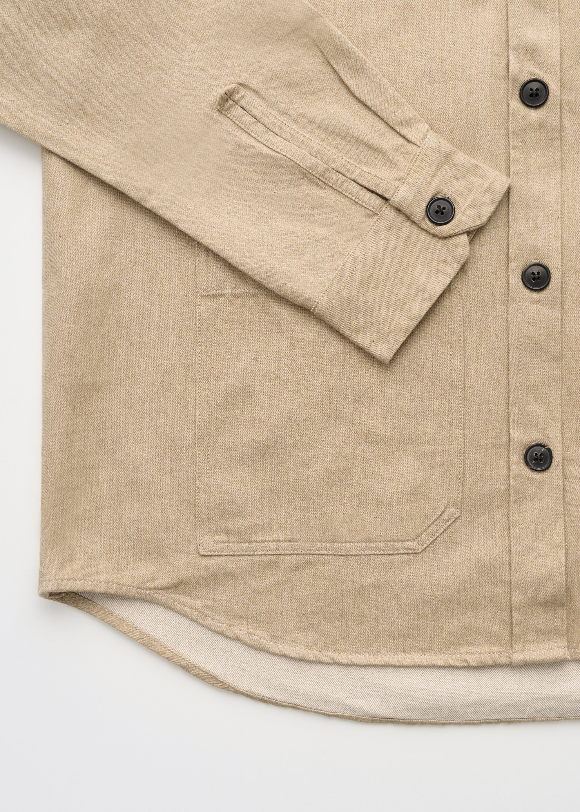 Dusty shirt | Oat Shirt Woven aiayu