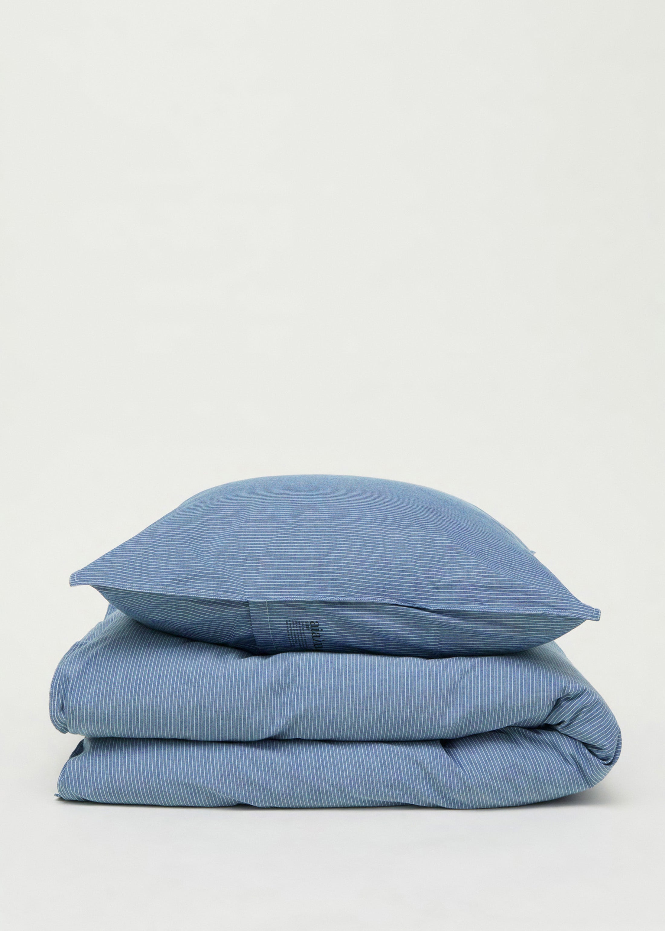 Duvet set 140x220 and pillow case | Mix Blue Bedding aiayu
