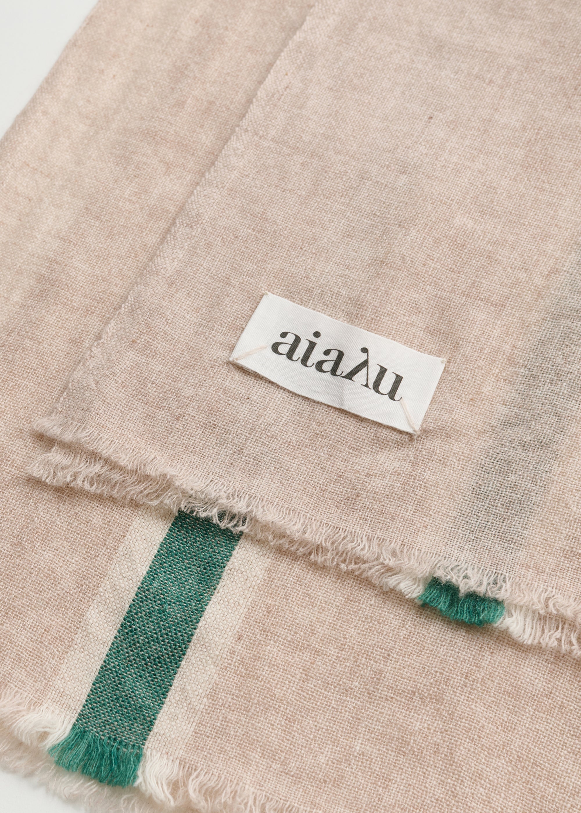 Ema scarf – cashmere | Oatmeal Melange Scarf aiayu