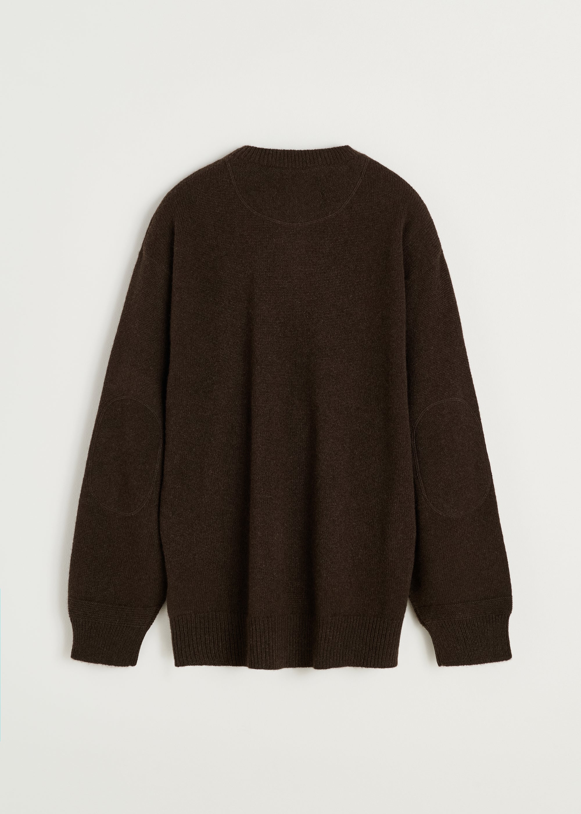 Franco sweater – pure yak | Pure Dark Brown Sweater aiayu