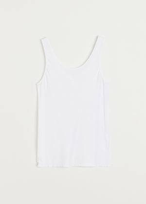 Gentle tank – cashmere | White Top aiayu