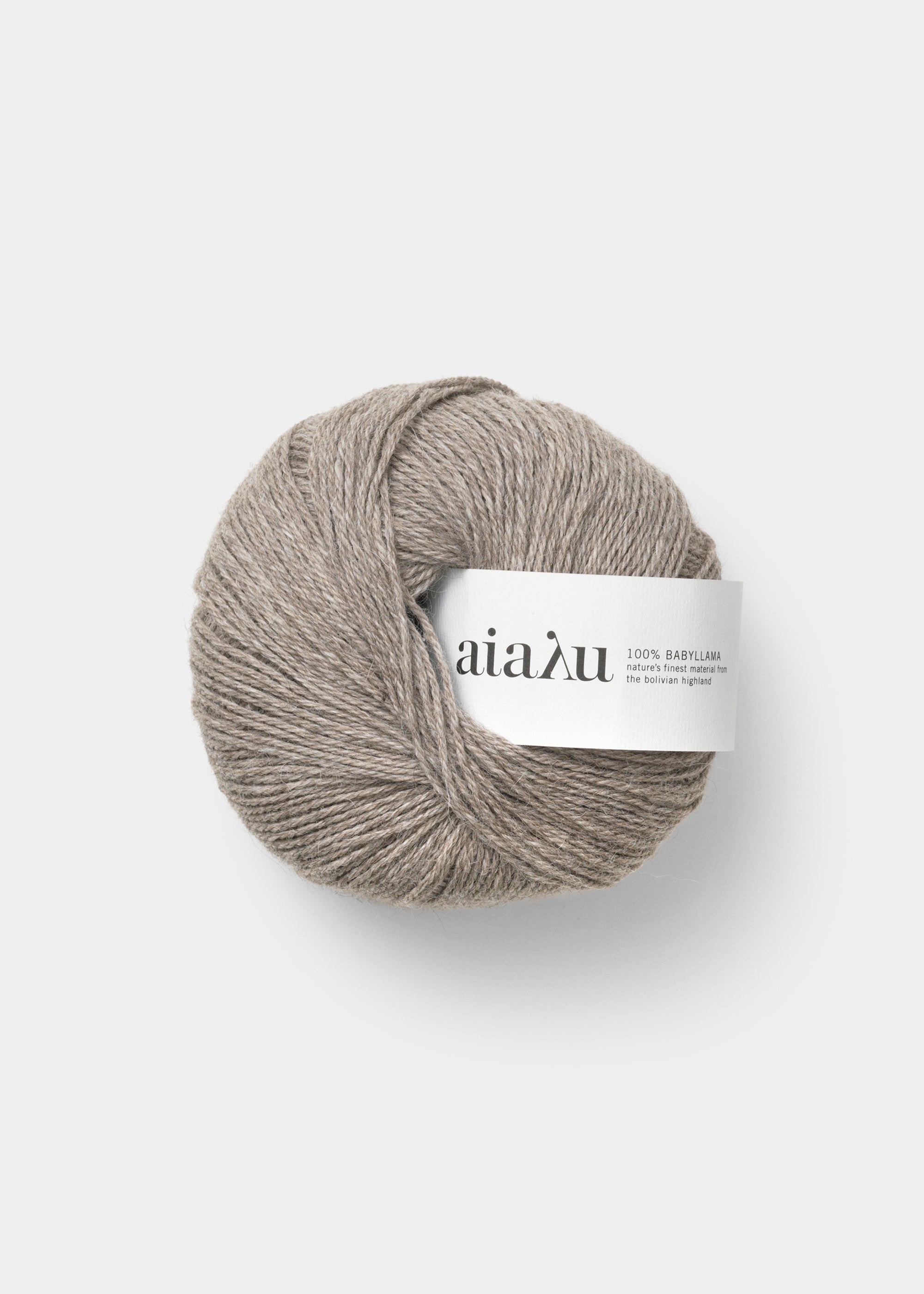 aiayu yarn – babyllama wool | Pure Nougat Handknit Yarn aiayu