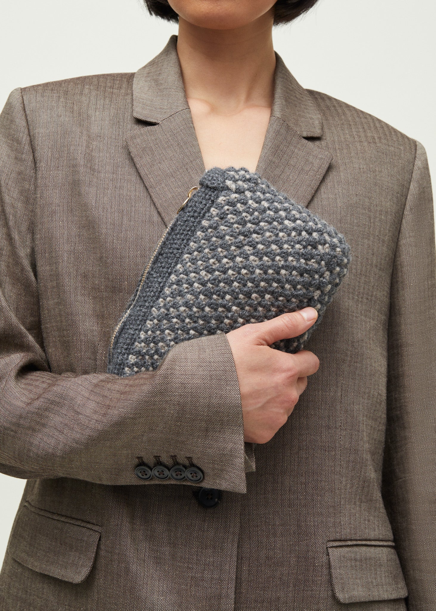 Helen classic clutch | Mix Stormy/Air Purse aiayu