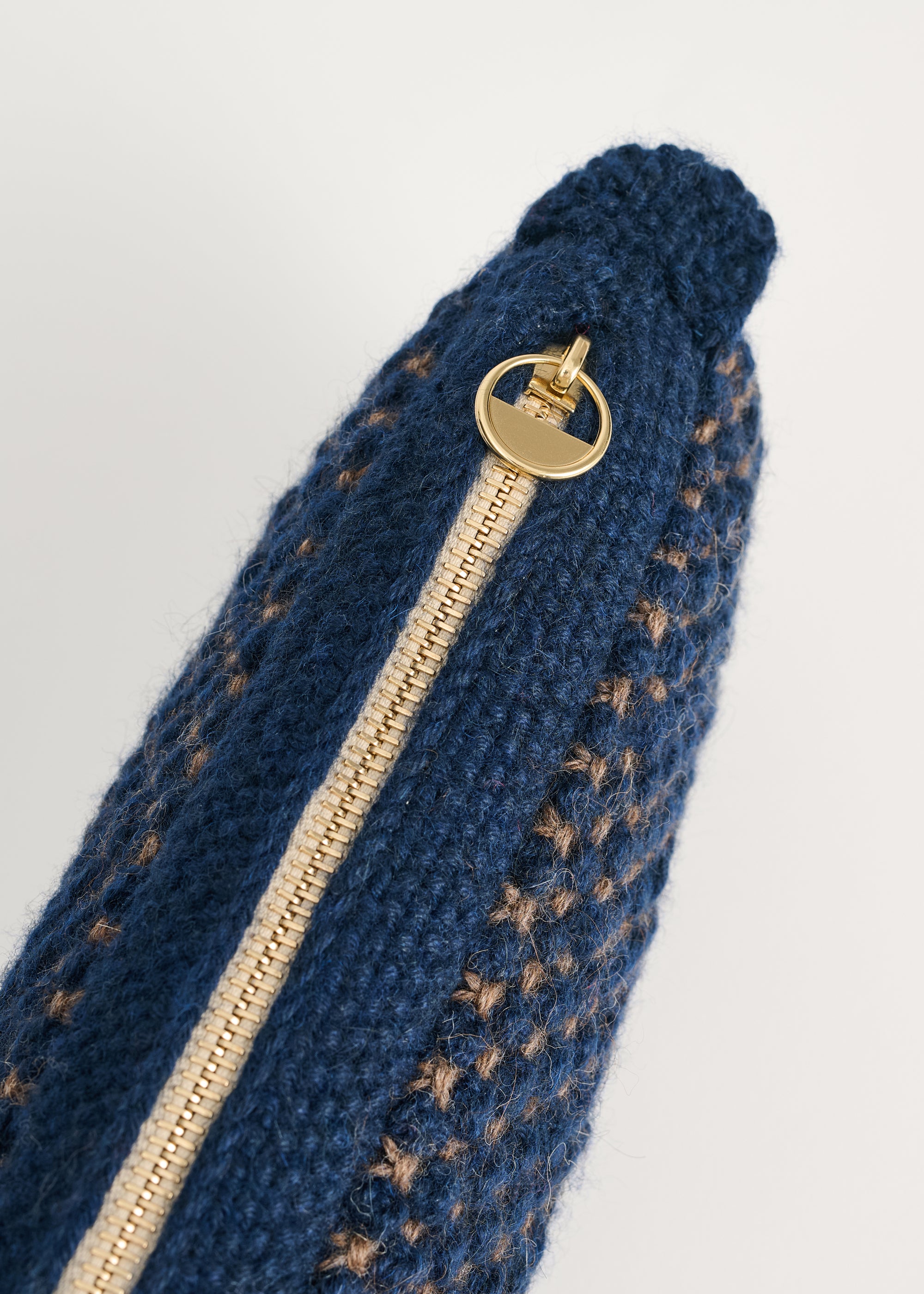 Helen classic clutch | Mix navy / brownie Purse aiayu