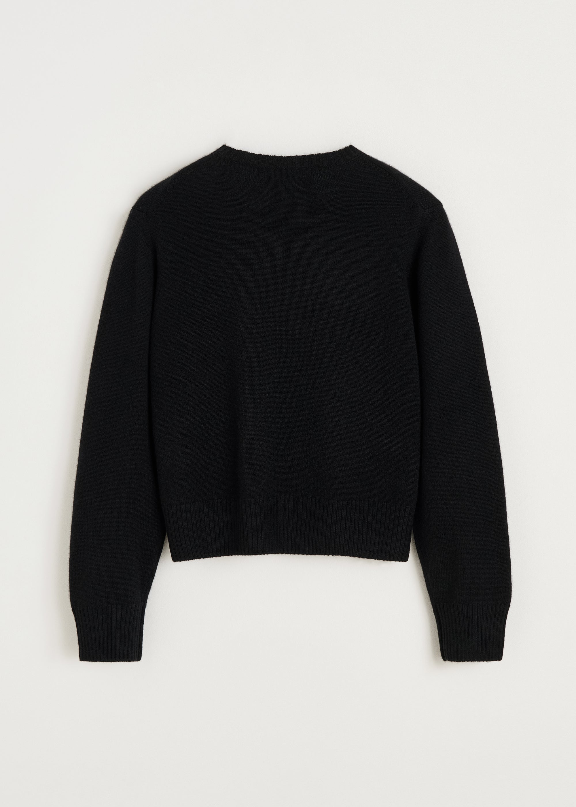 Inga sweater – pure cashmere | Black Sweater aiayu