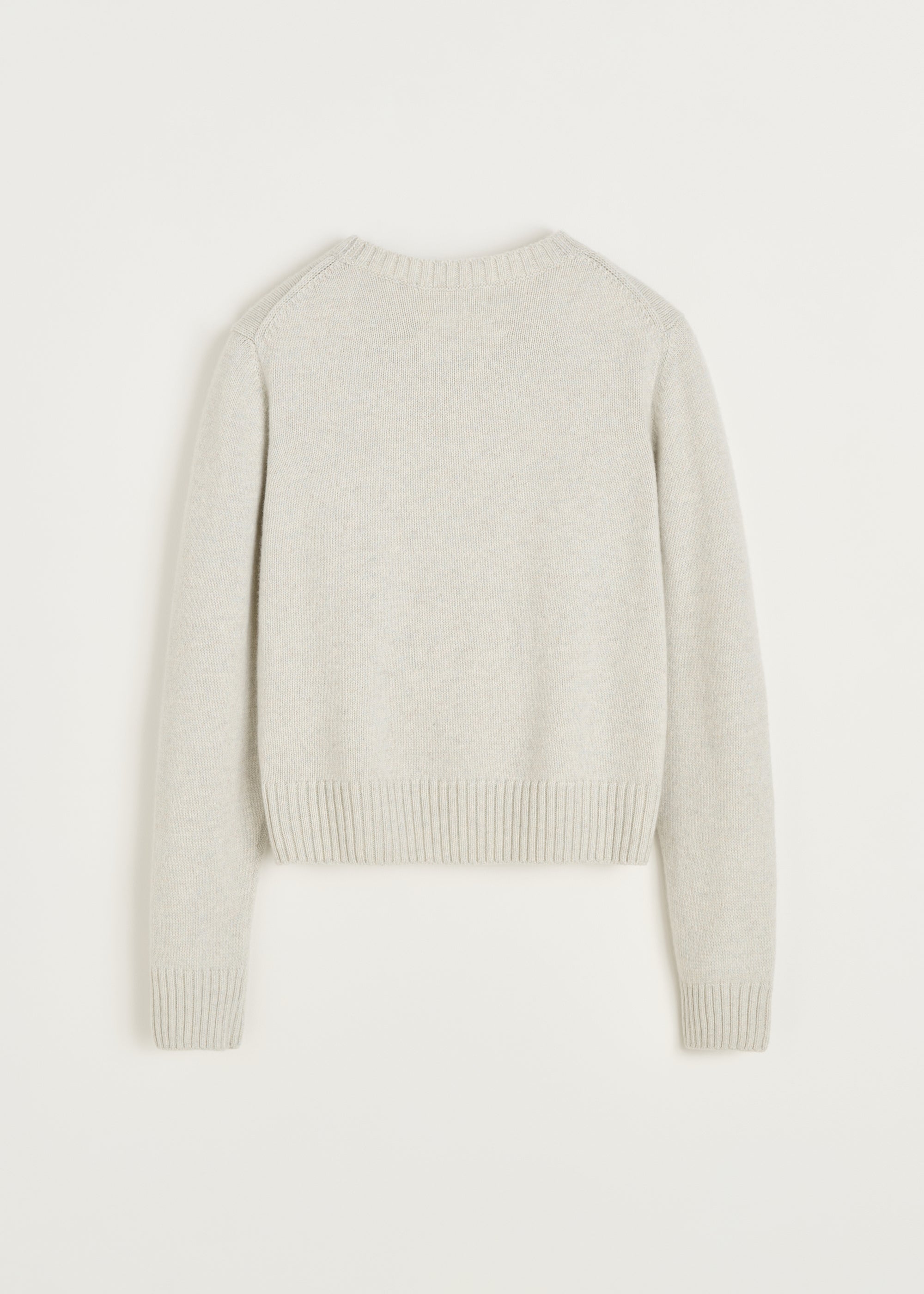 Inga sweater – cashmere | Dove Mouline Sweater aiayu