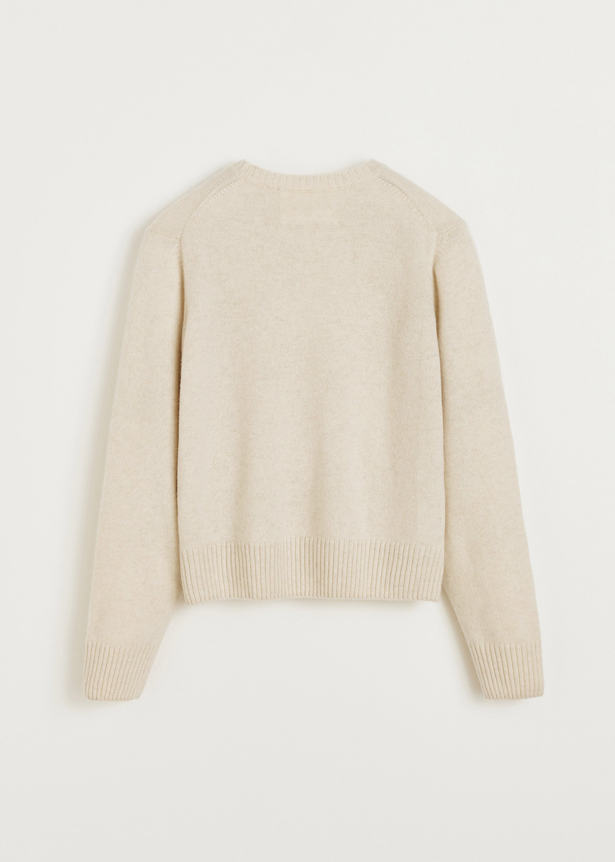 Inga sweater – pure cashmere | Pure Ecru Sweater aiayu