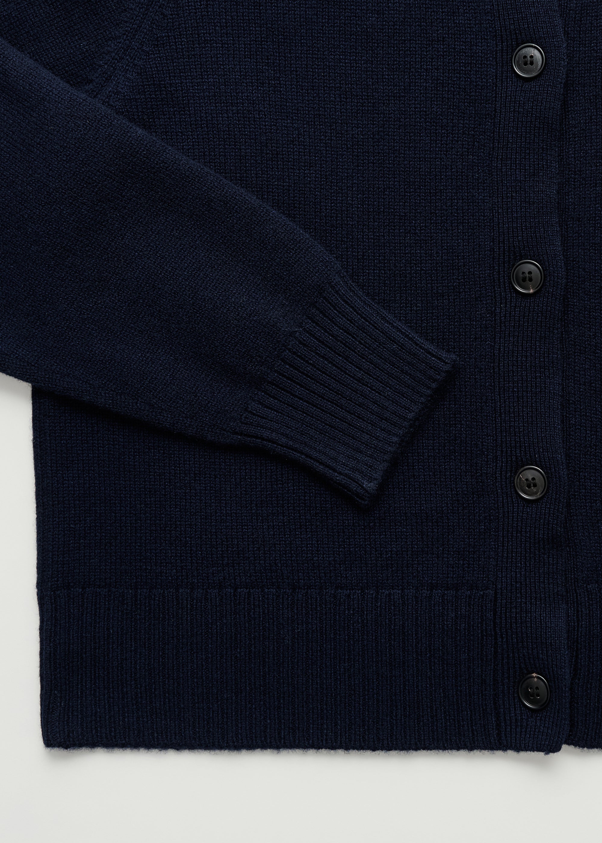 Ingolf cardigan – pure cashmere | Black Blue Cardigan aiayu