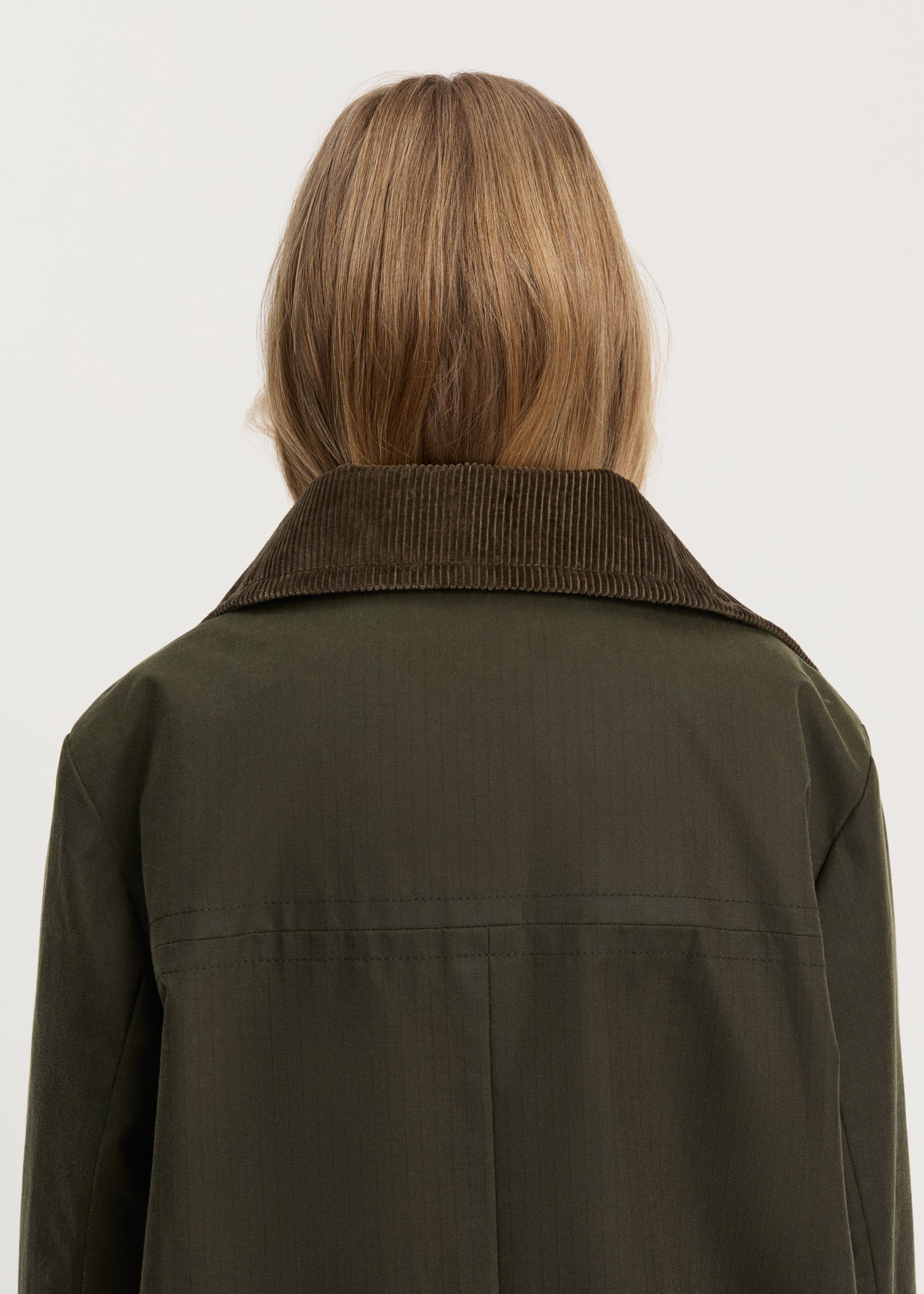 Jamie jacket – ripstop oilskin | Archive Olive Jacket aiayu