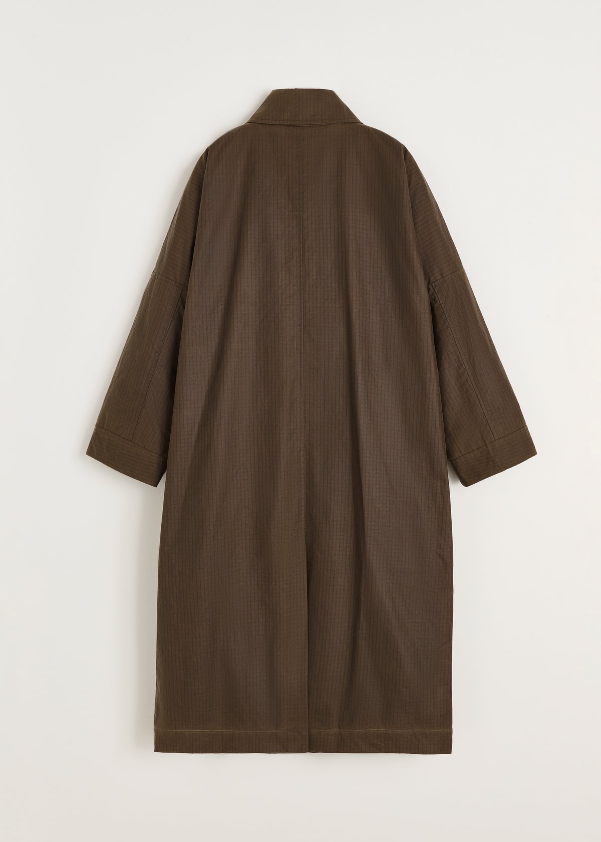 Jay coat ripstop – oilskin silkwax | Bark Coat aiayu