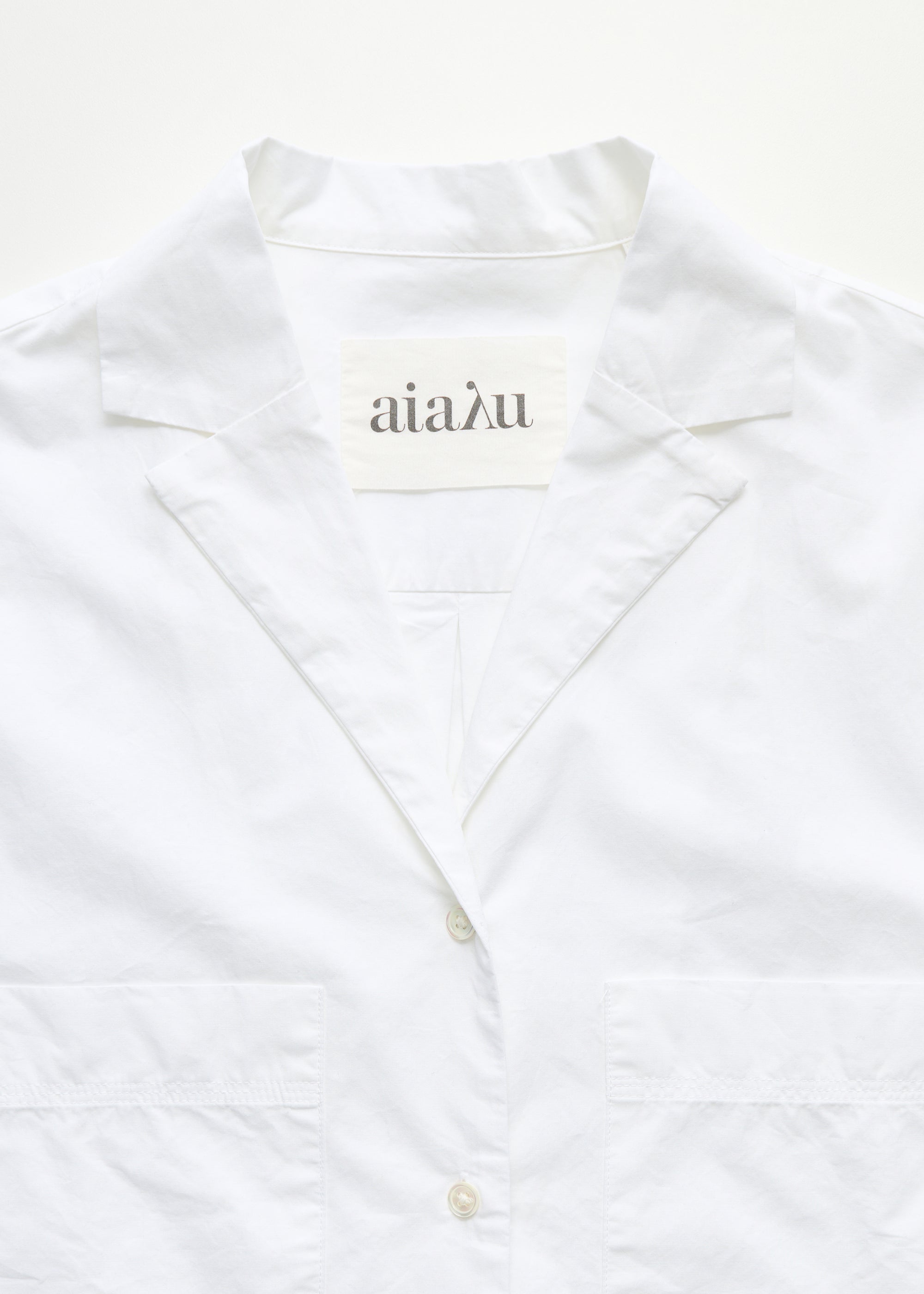 Jiro shirt | White Shirt Woven aiayu