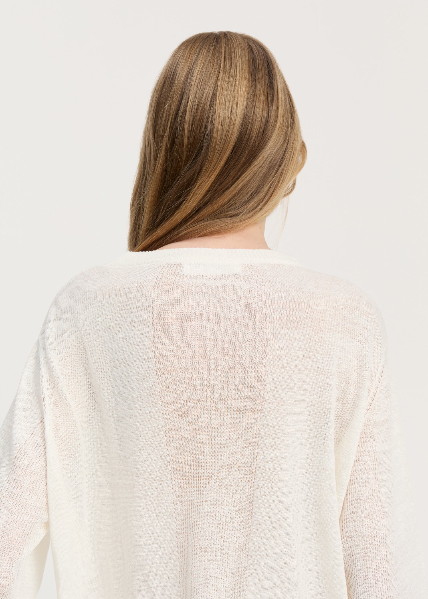 Kanika sweater – linen | Ecru Sweater aiayu