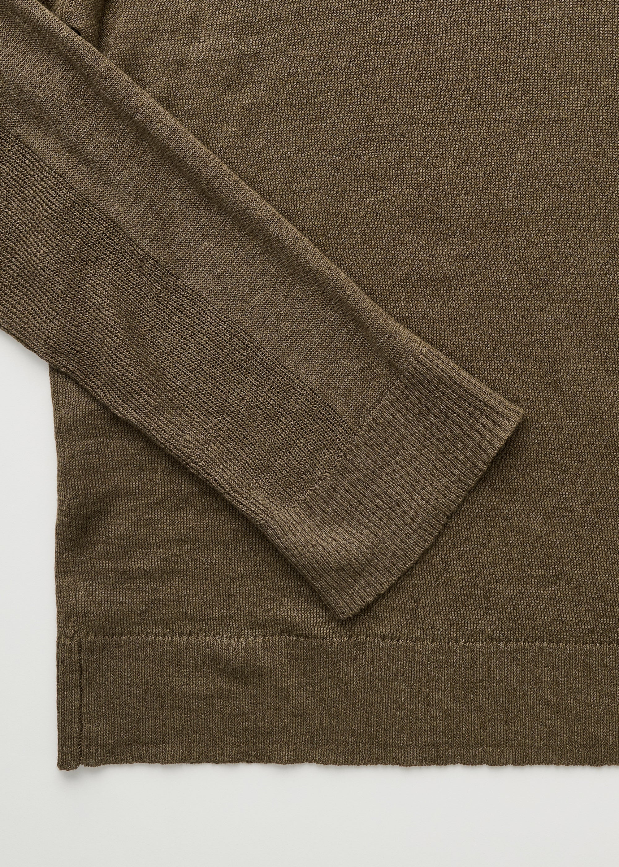 Kanika sweater – linen | Green Wood Sweater aiayu