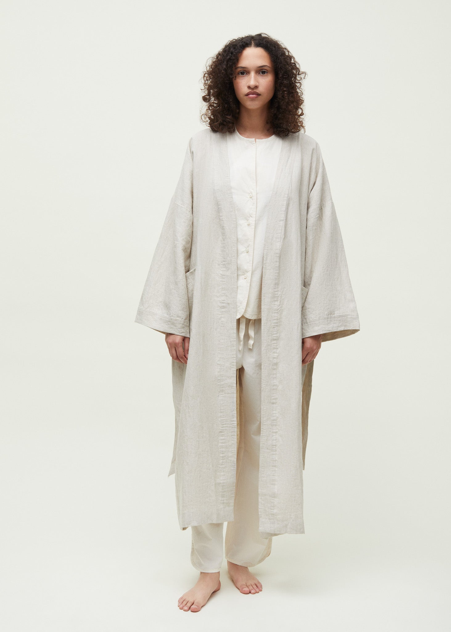 Kimono linen | Pure Nature Bathrobe aiayu