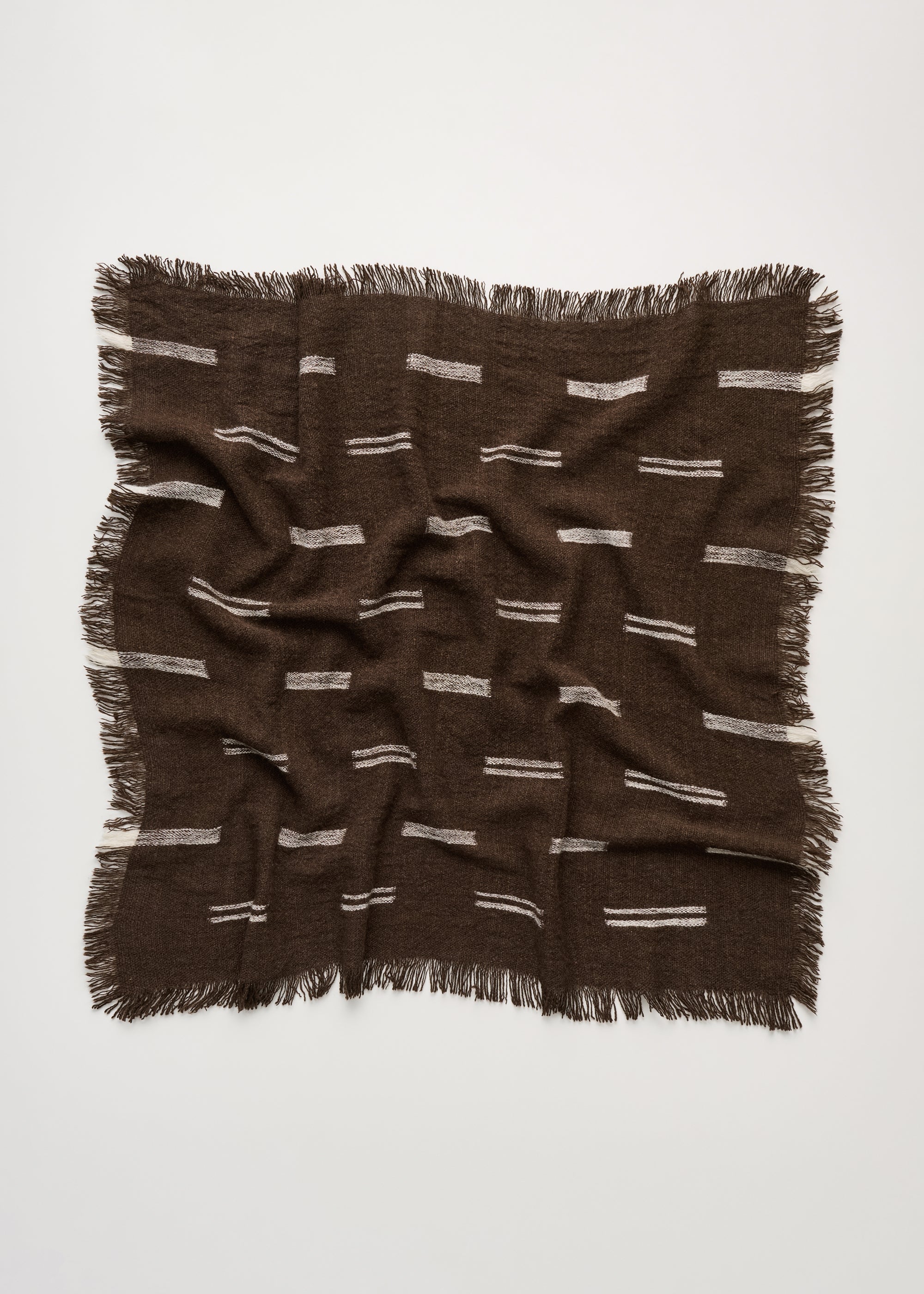 Kiona scarf – yak | Mix pure brown Scarf aiayu