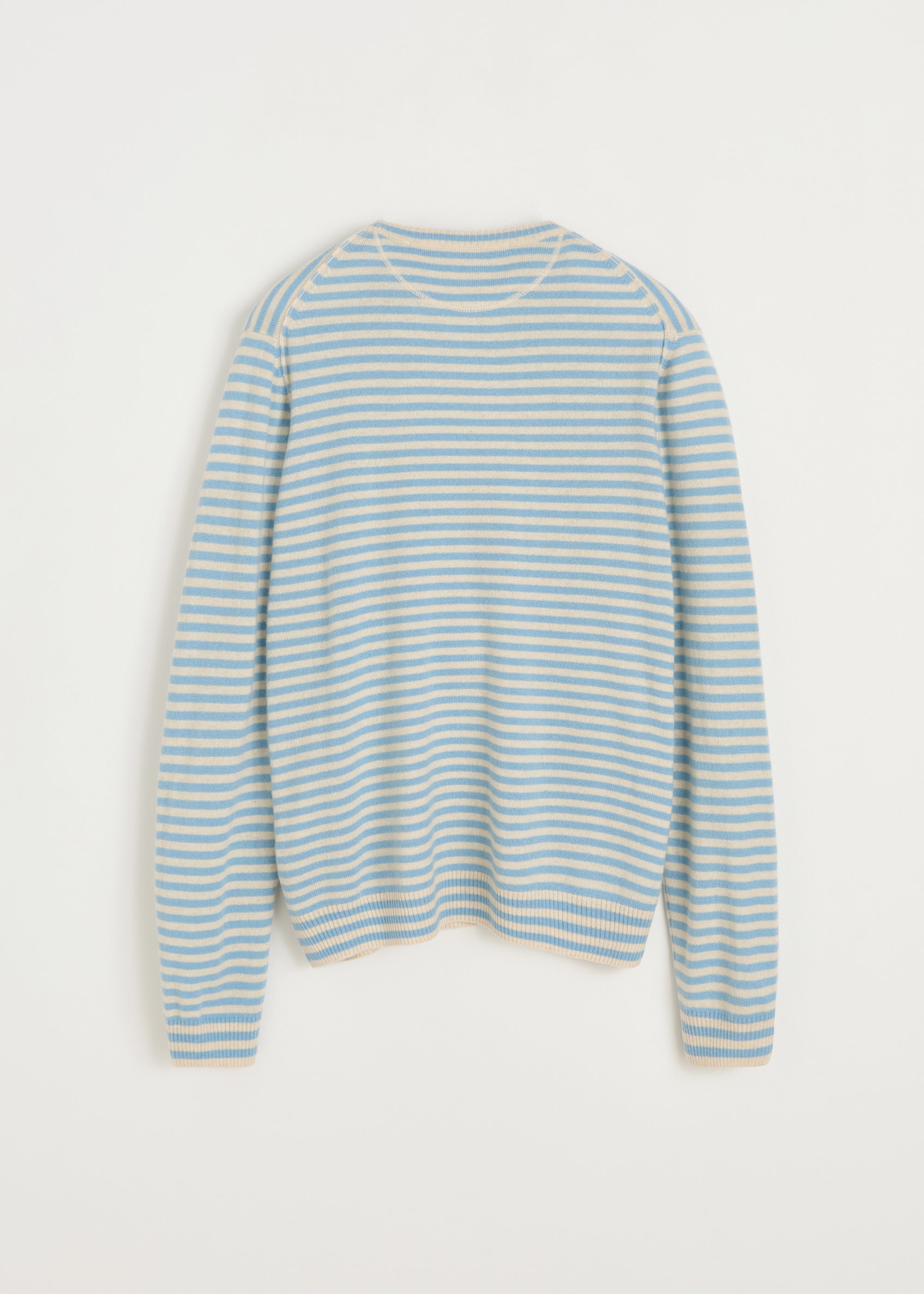 Leonardo sweater – pure cashmere | Mix Opal Blue Sweater aiayu