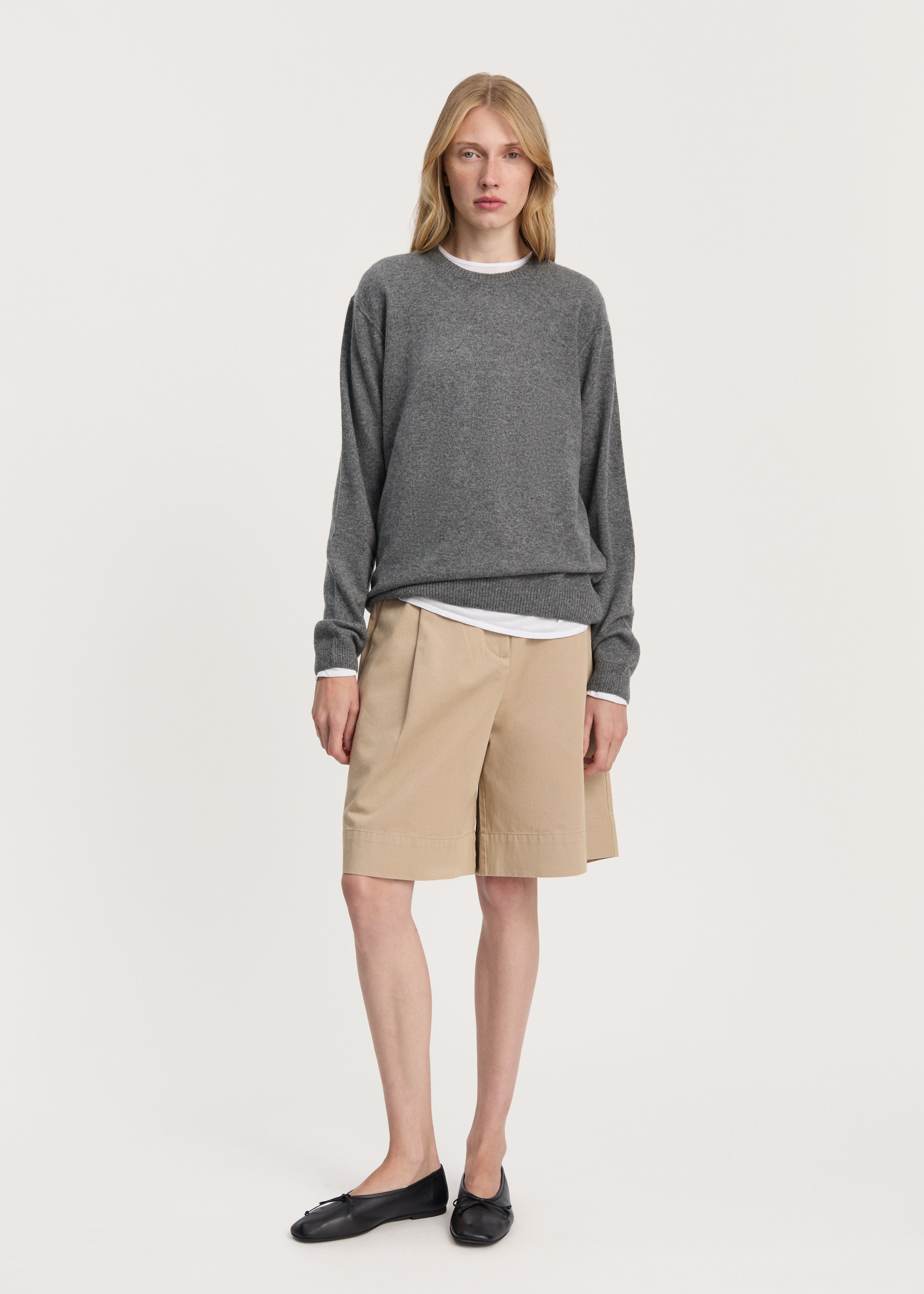 Leonardo sweater – cashmere | Stormy Sweater aiayu